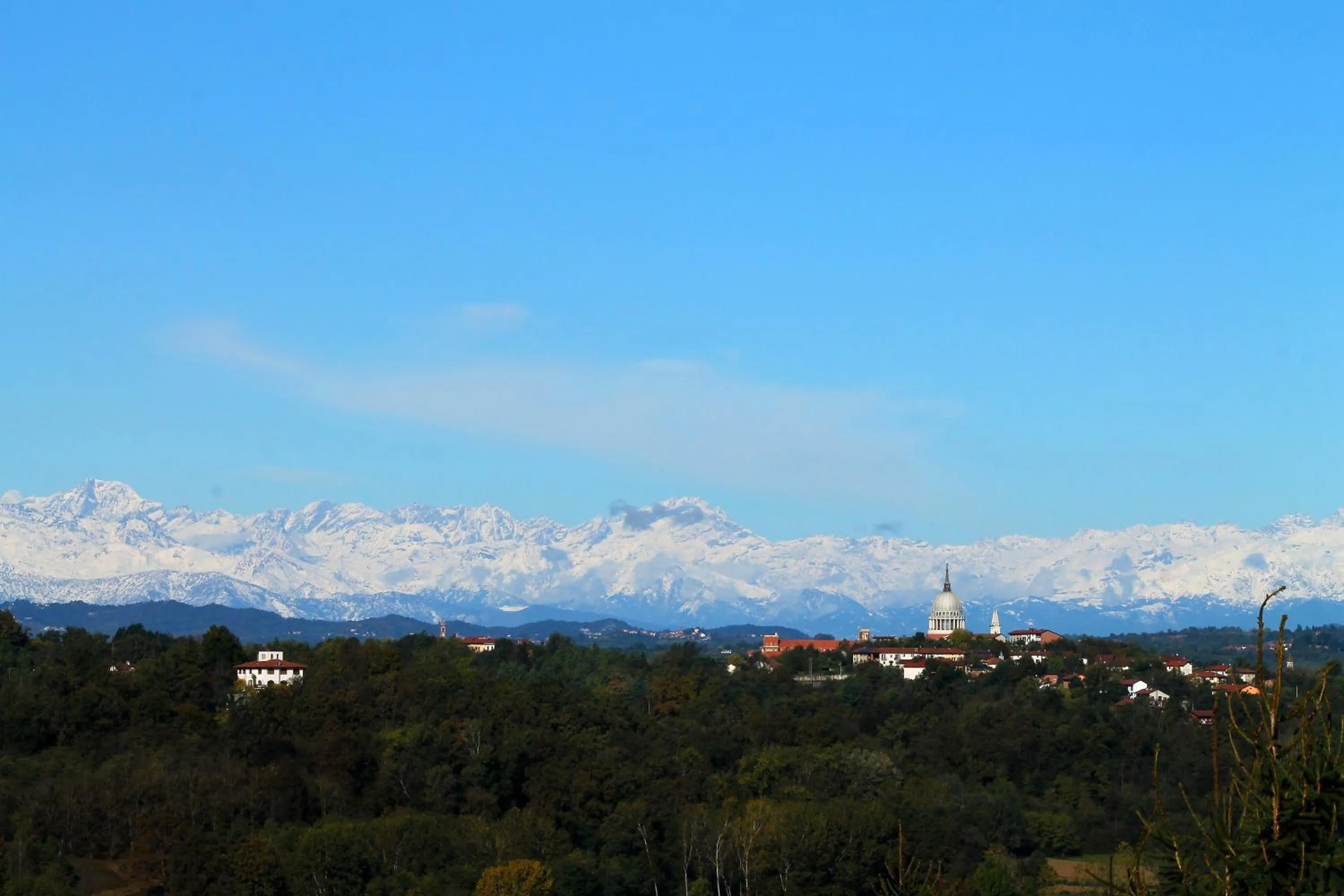 Mountain view in LA CUCCAGNA DI DON BOSCO - No landlords and neighbours - Absolute privacy!