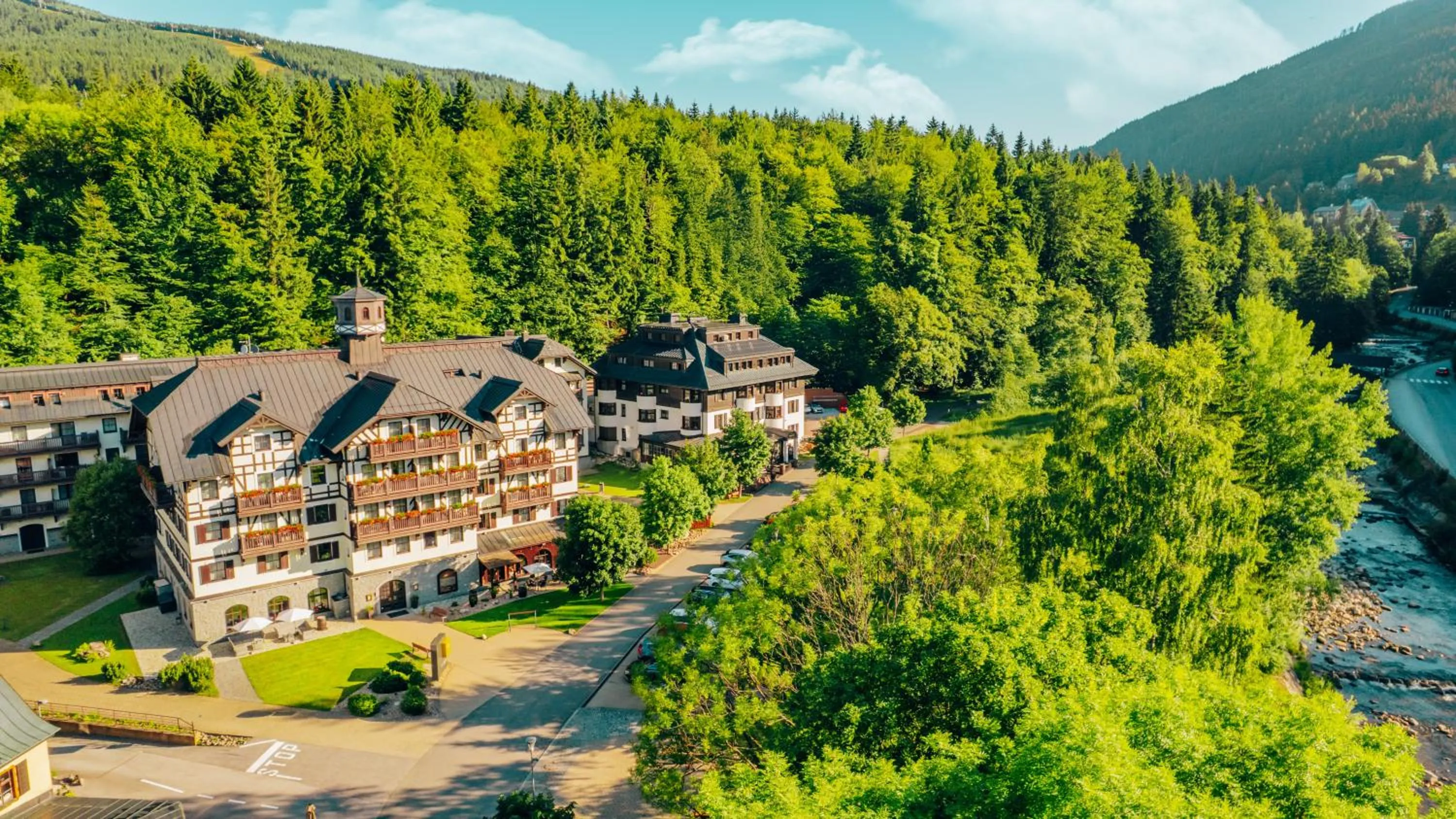 Property building in Boutique Hotel Soyka