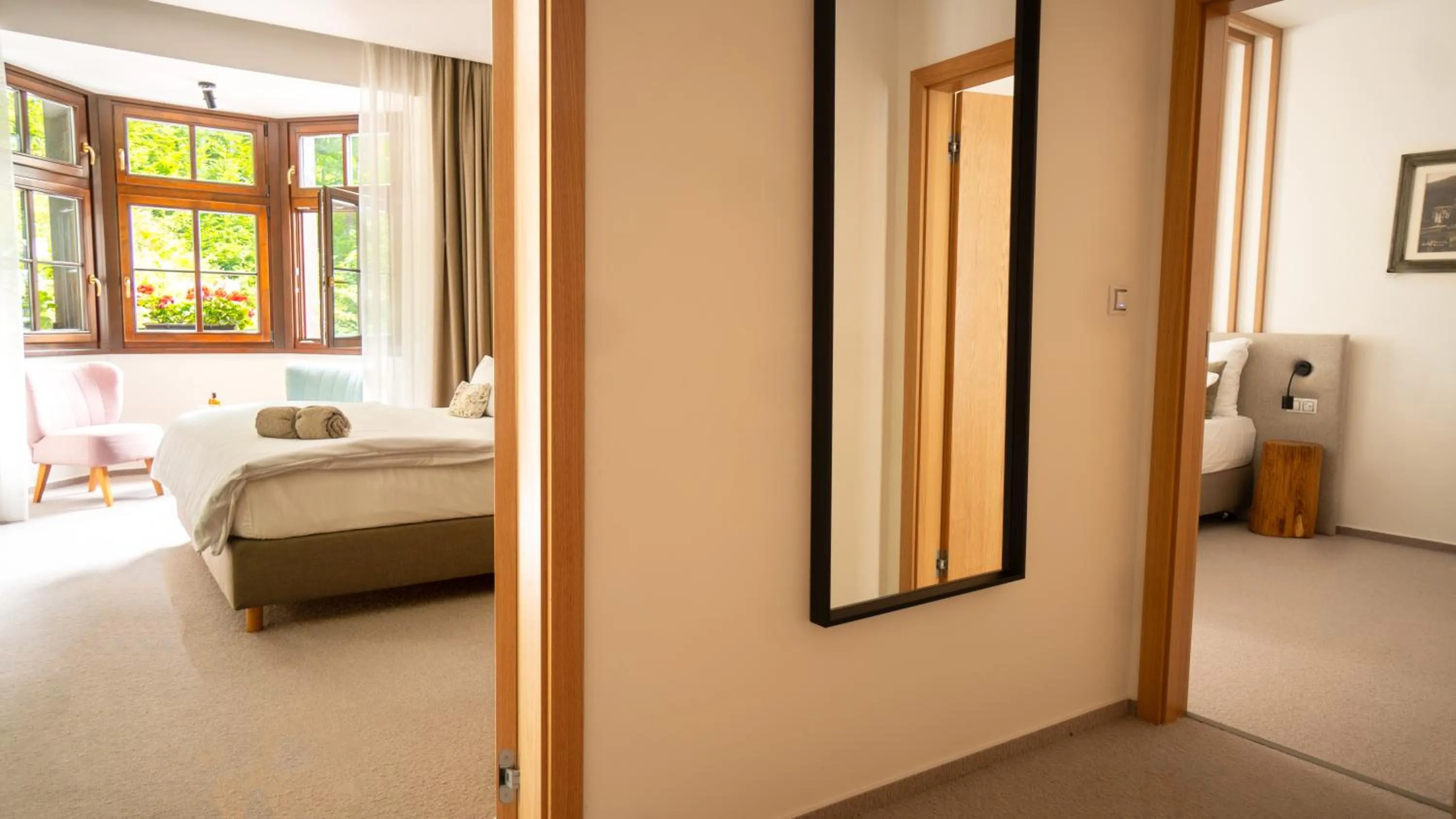 Bed in Boutique Hotel Soyka