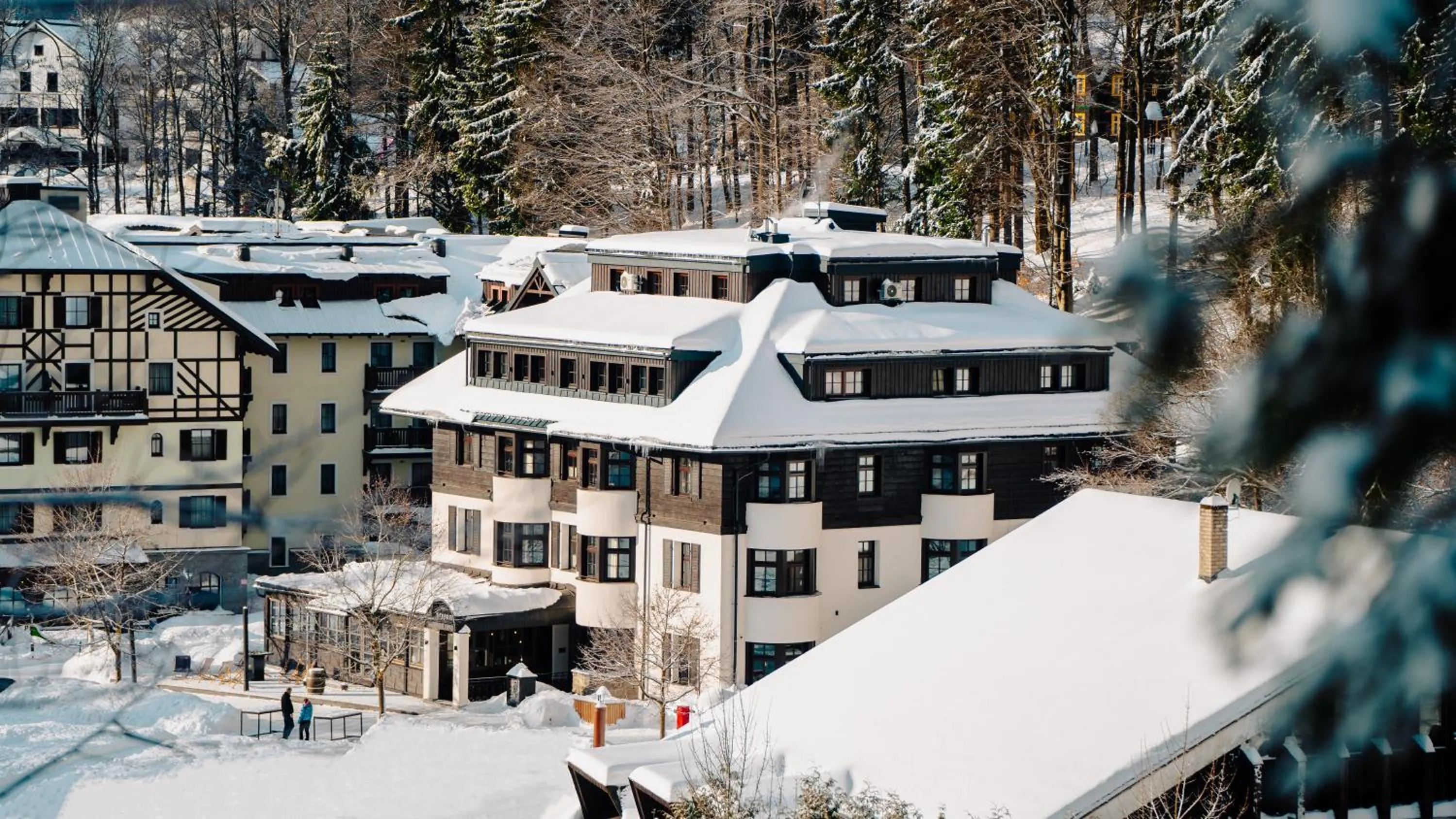 Property building in Boutique Hotel Soyka