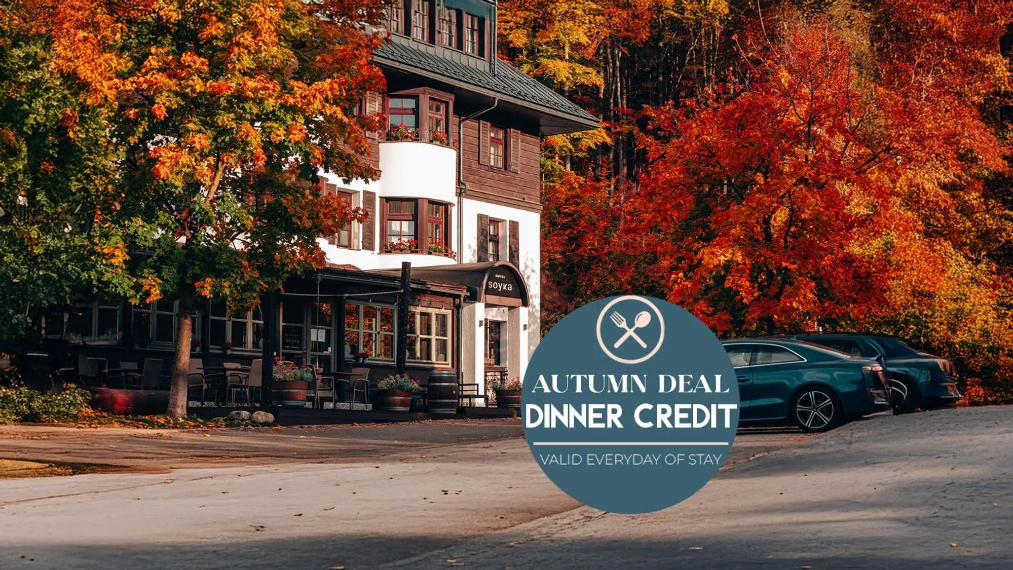 Property building in Boutique Hotel Soyka