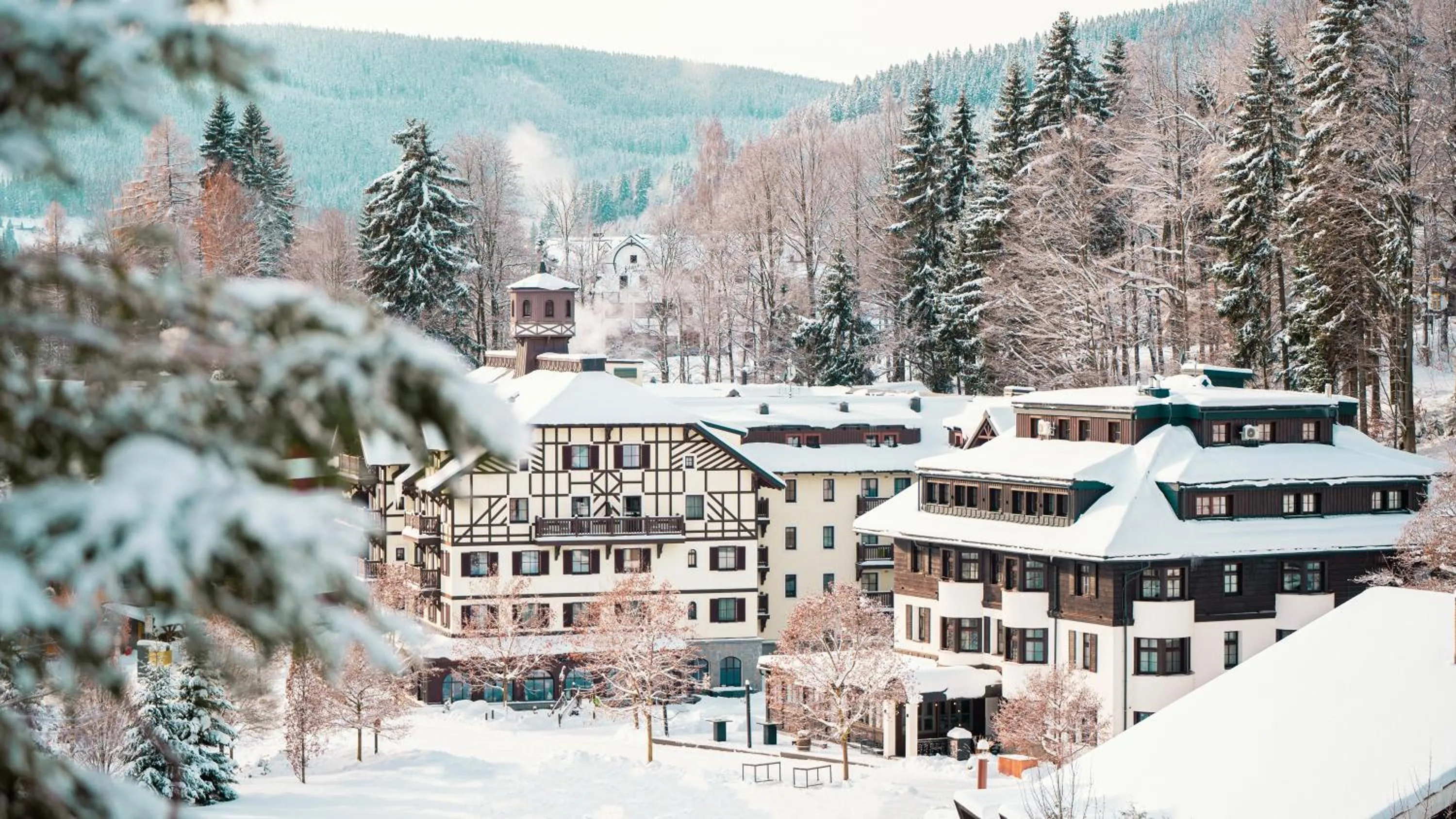 Property building in Boutique Hotel Soyka