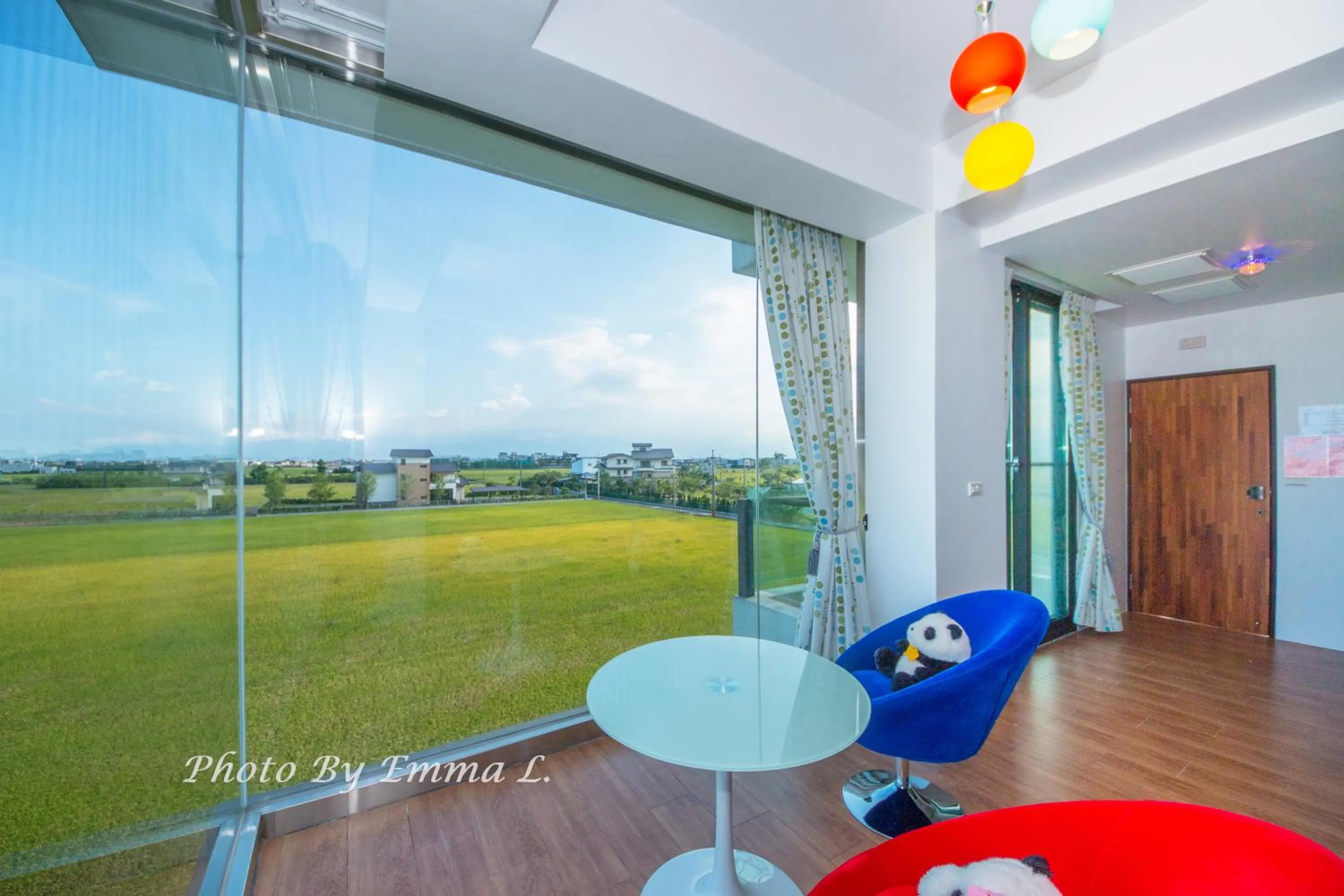 Landmark view in Colorful Fish Cottage