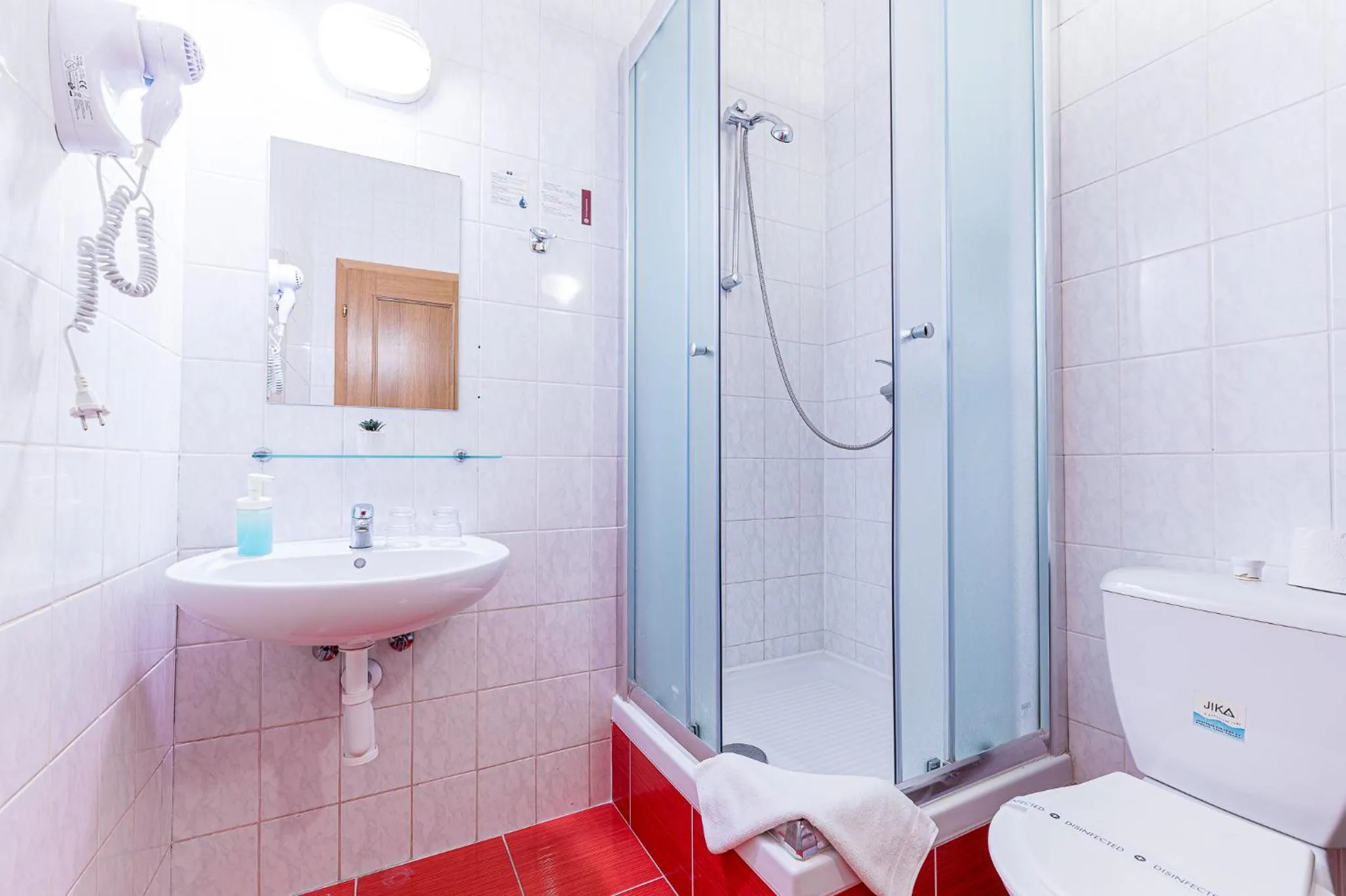 Shower in Nové Adalbertinum