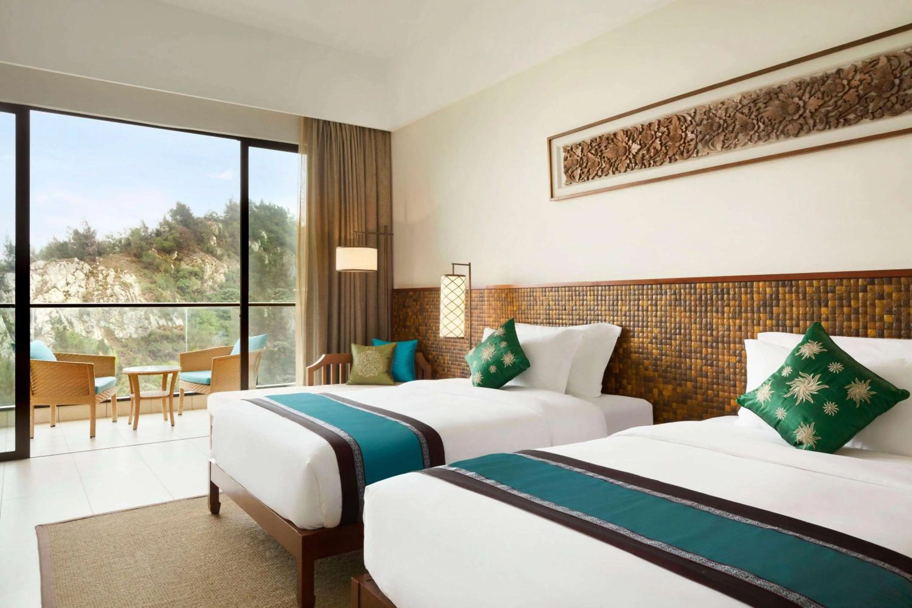 Photo of the whole room in Wyndham Maoming