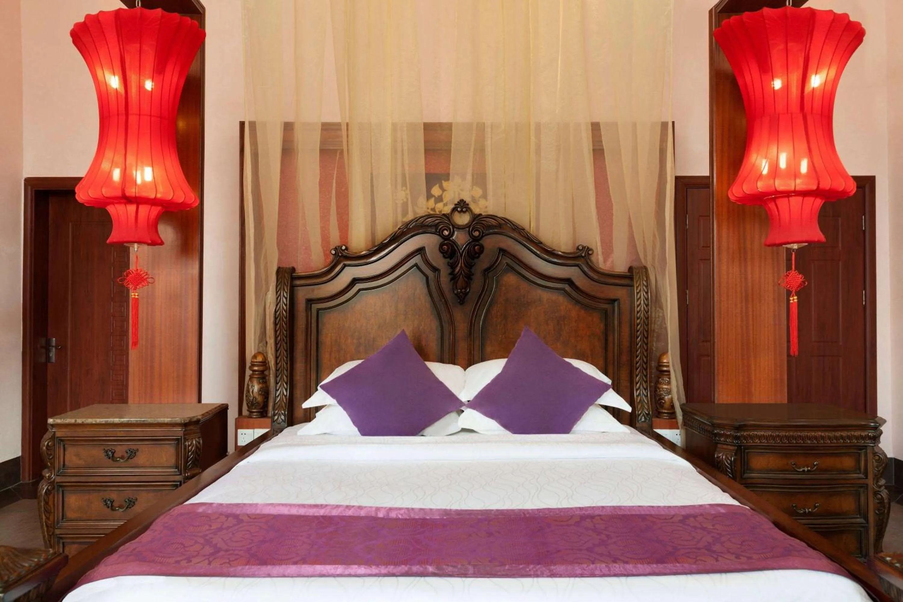 Bed in Wyndham Maoming