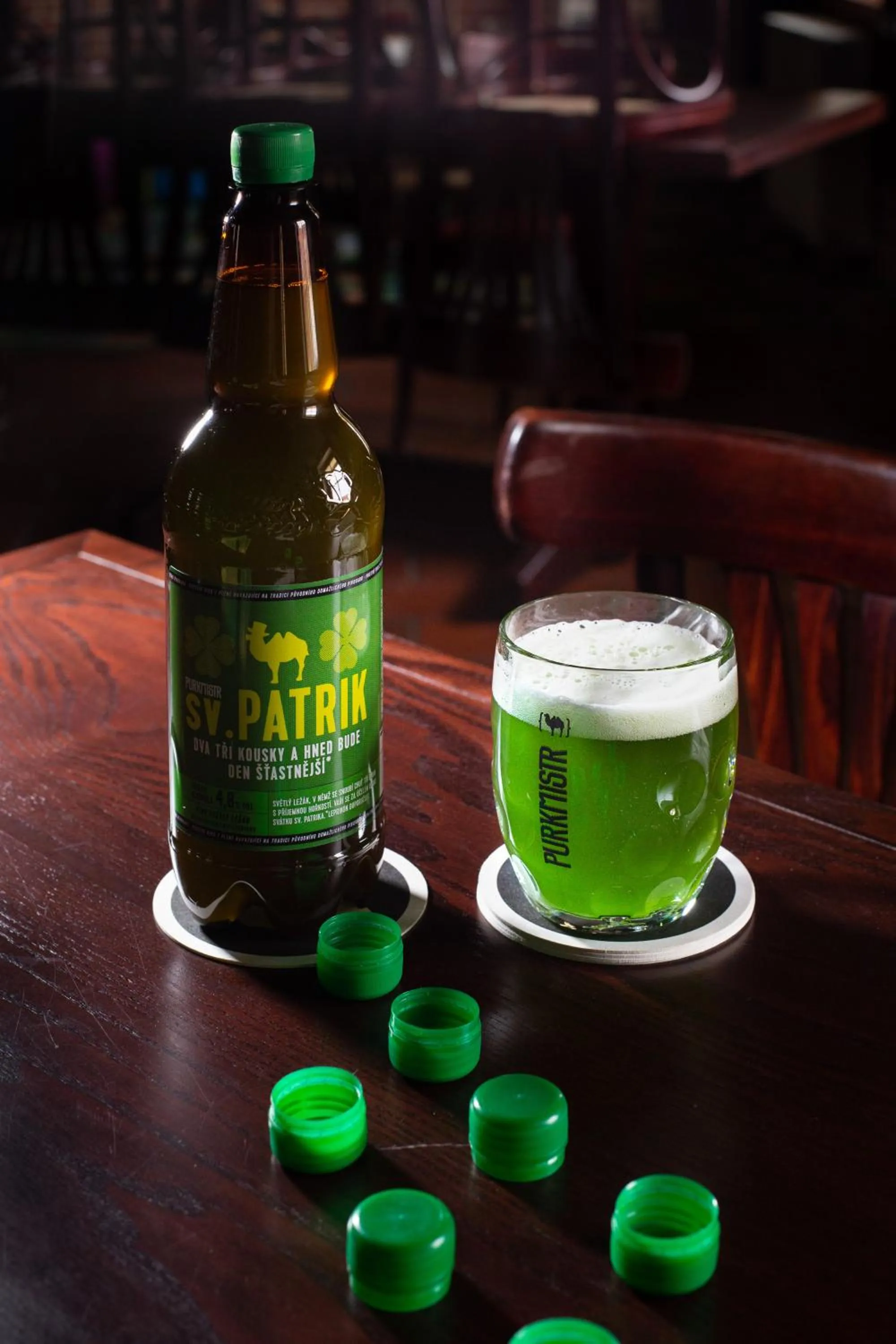 Drinks in Hotel Purkmistr