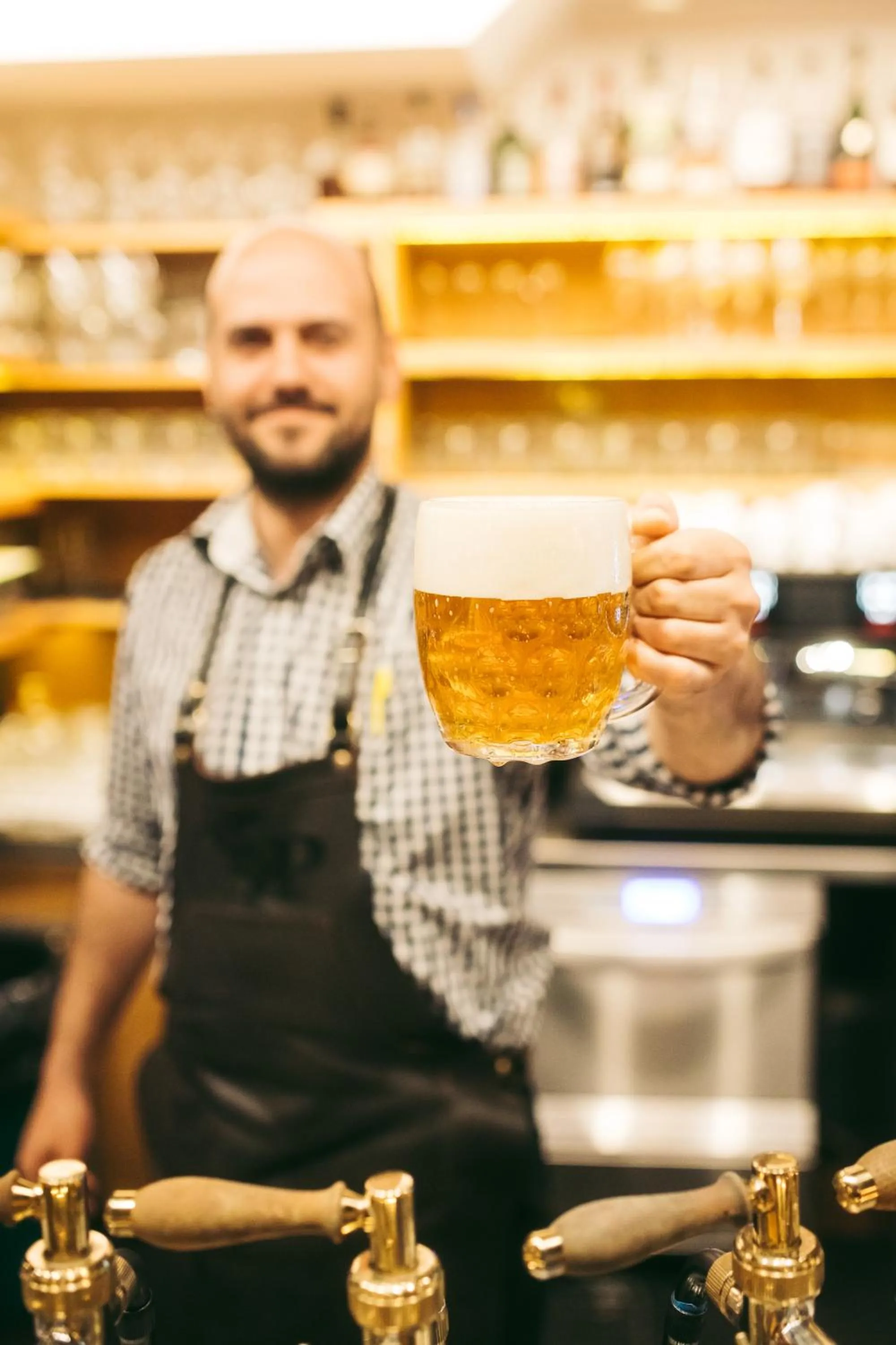 Drinks in Hotel Purkmistr