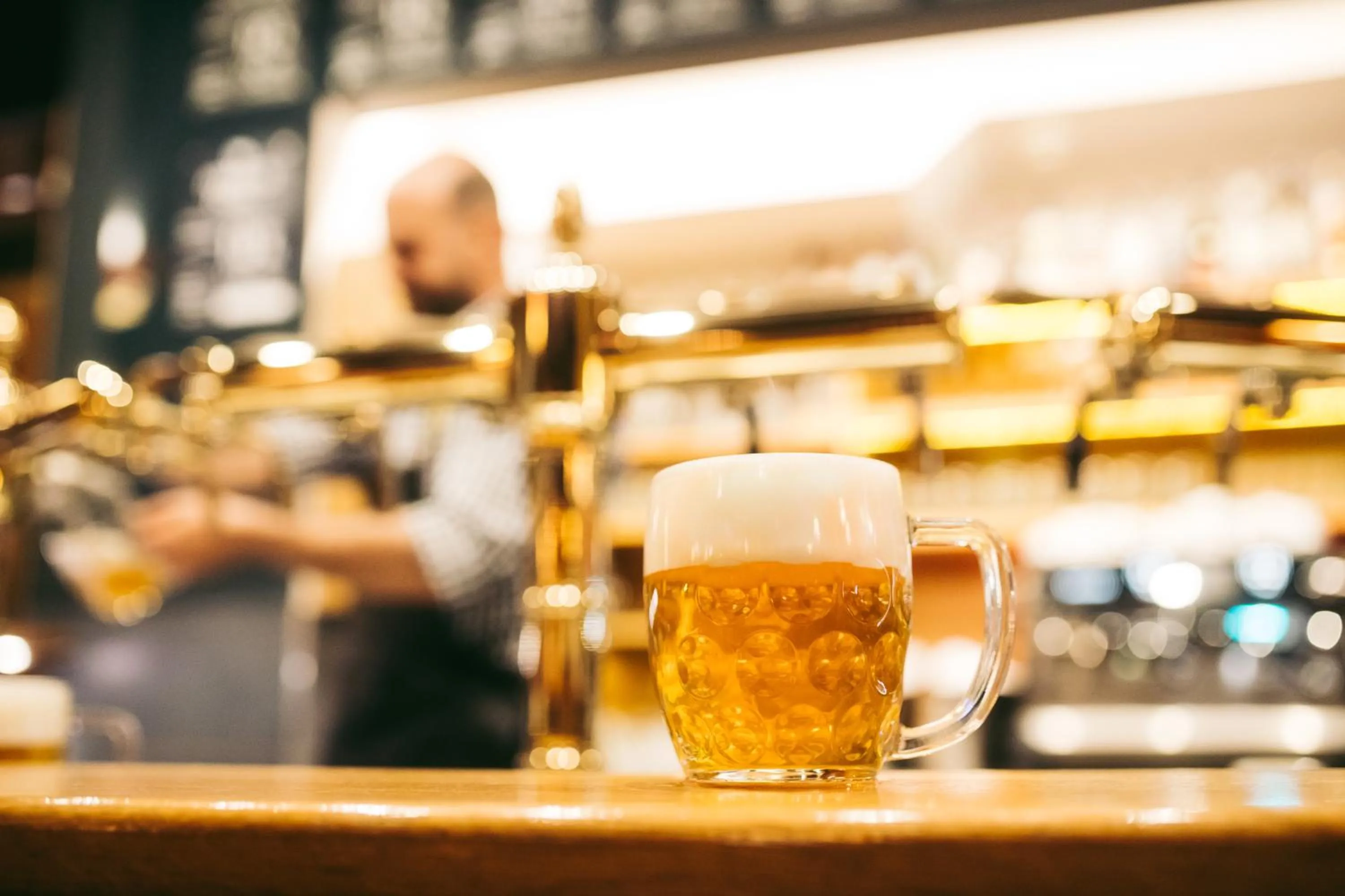 Drinks in Hotel Purkmistr