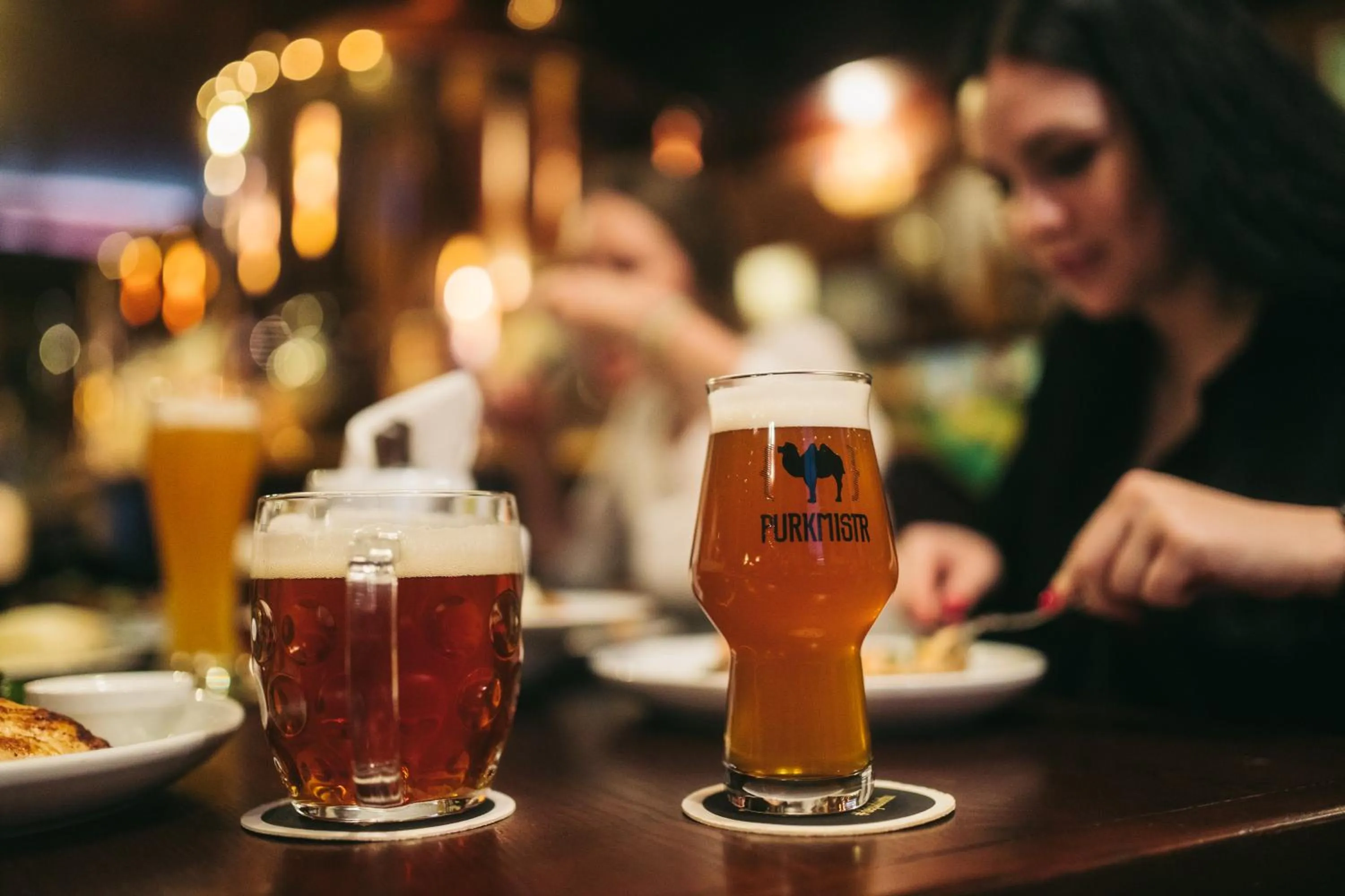 Food and drinks in Hotel Purkmistr