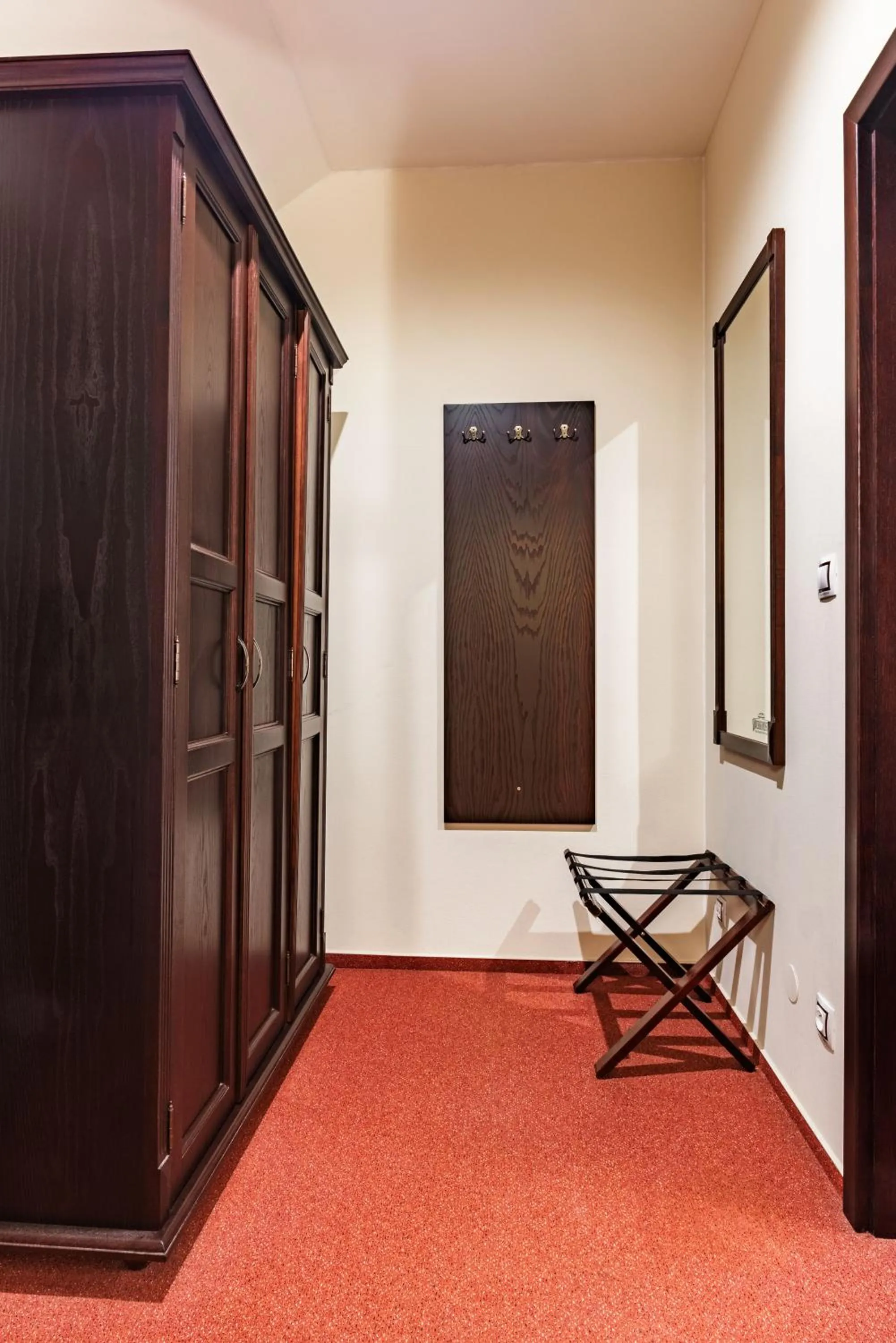wardrobe in Hotel Purkmistr