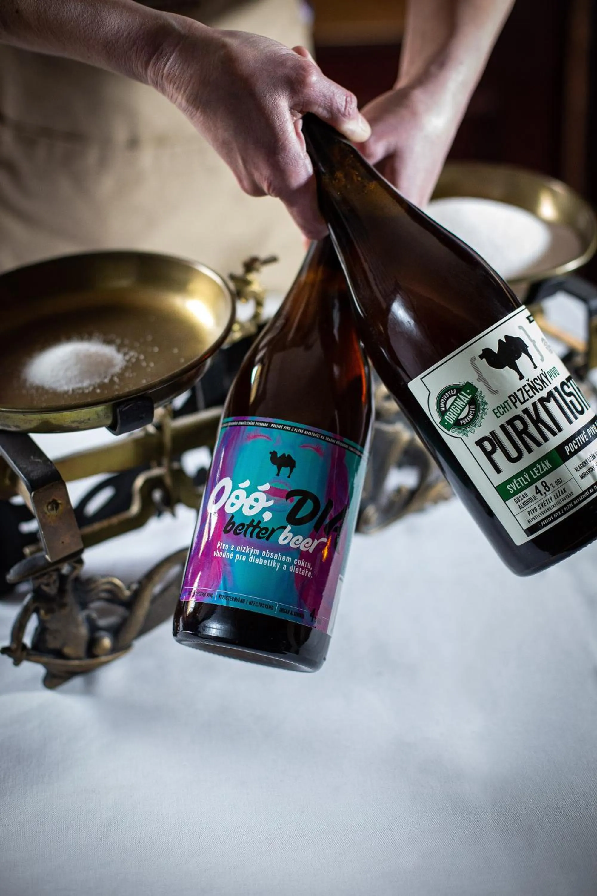 Food and drinks in Hotel Purkmistr