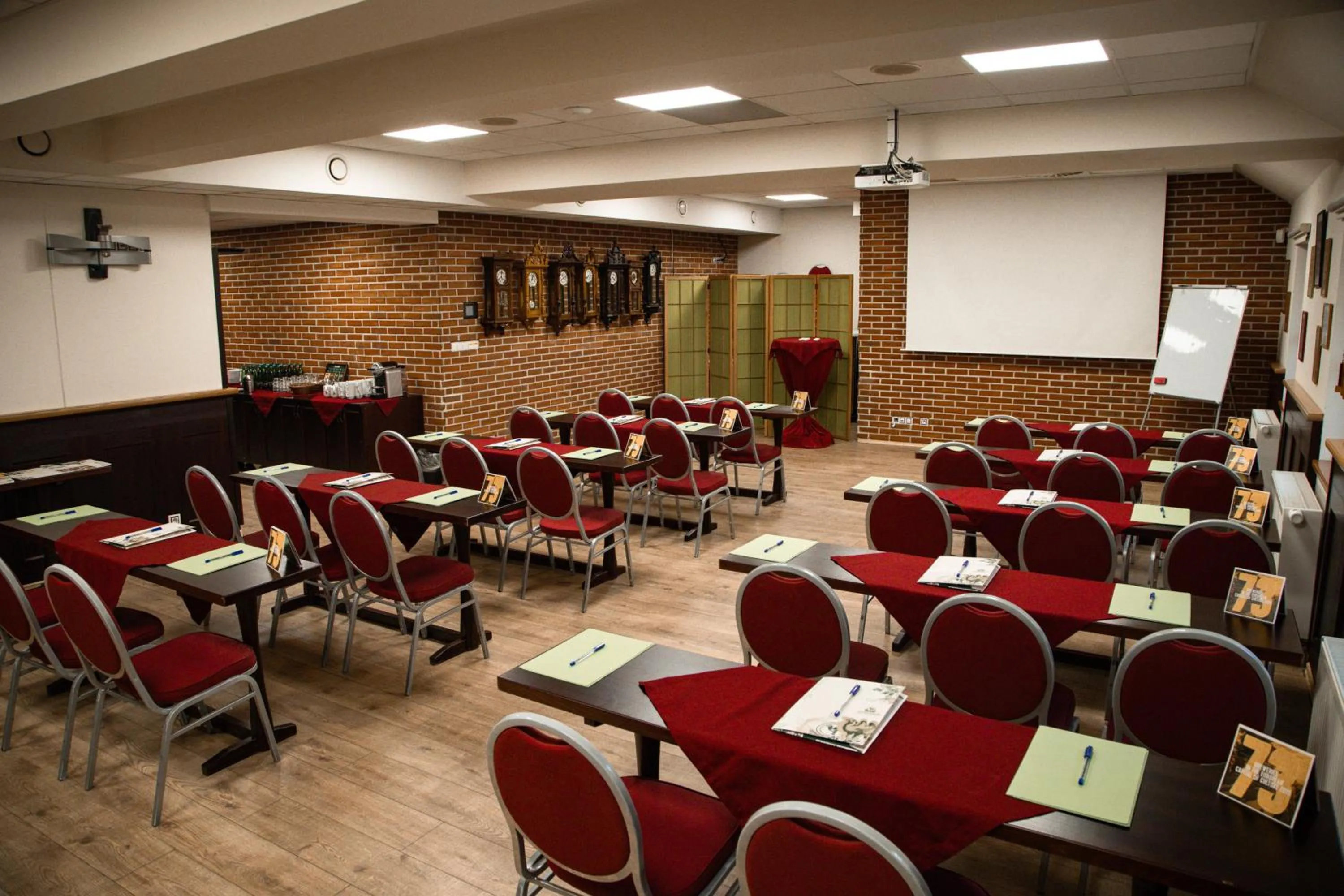 Seating area in Hotel Purkmistr