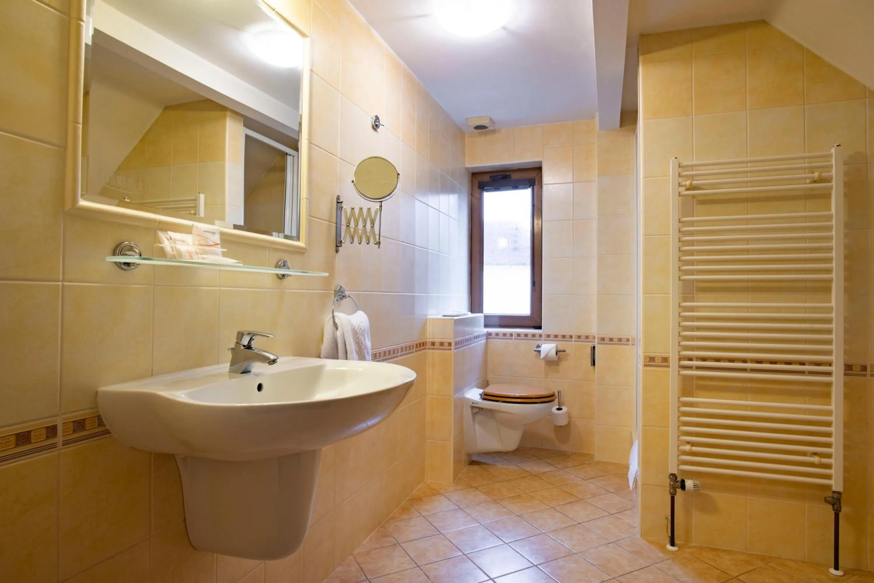 Toilet in Wellness Hotel Gondola