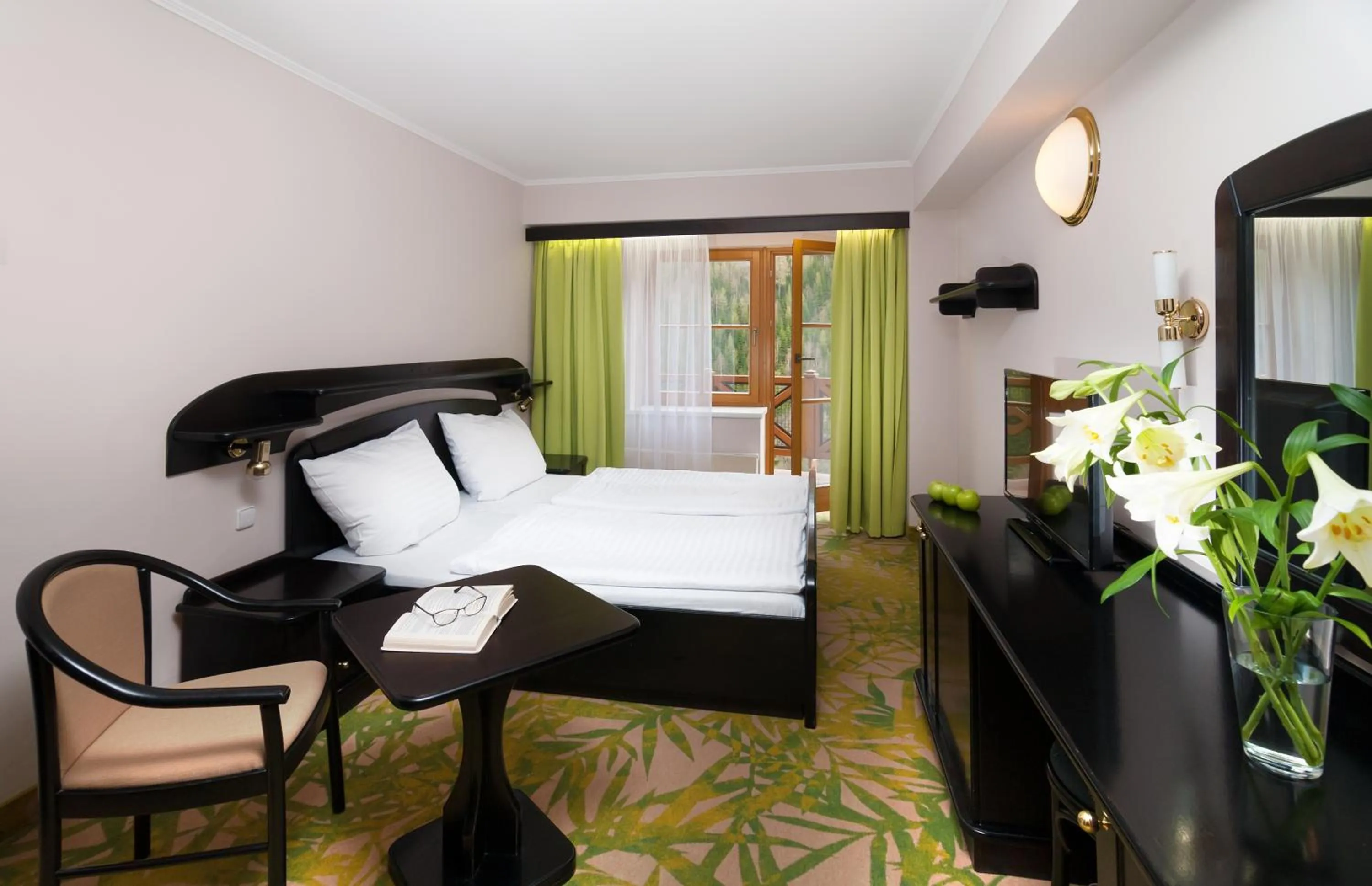 Bed in Hotel Zátiší