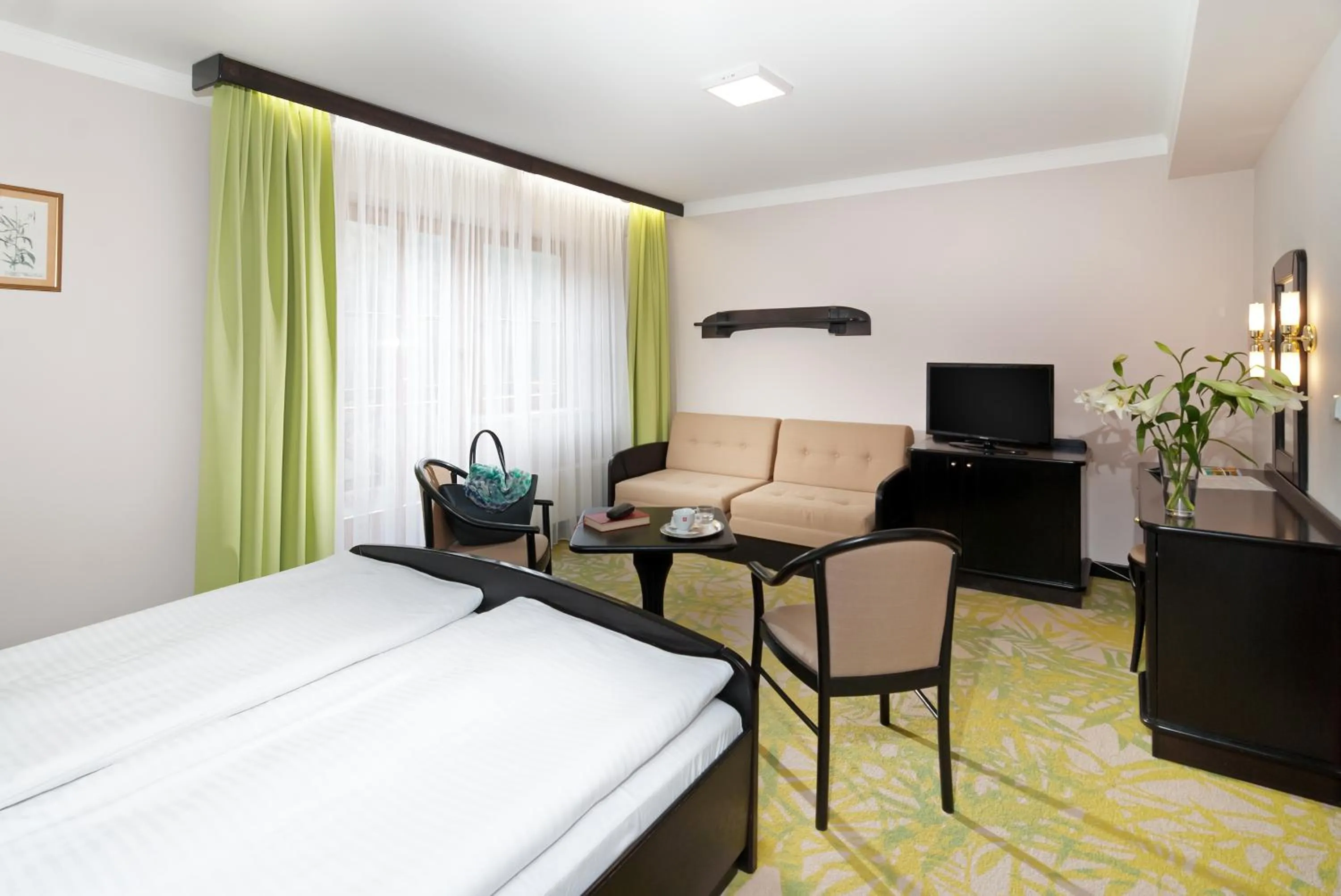 Photo of the whole room, Bed in Hotel Zátiší