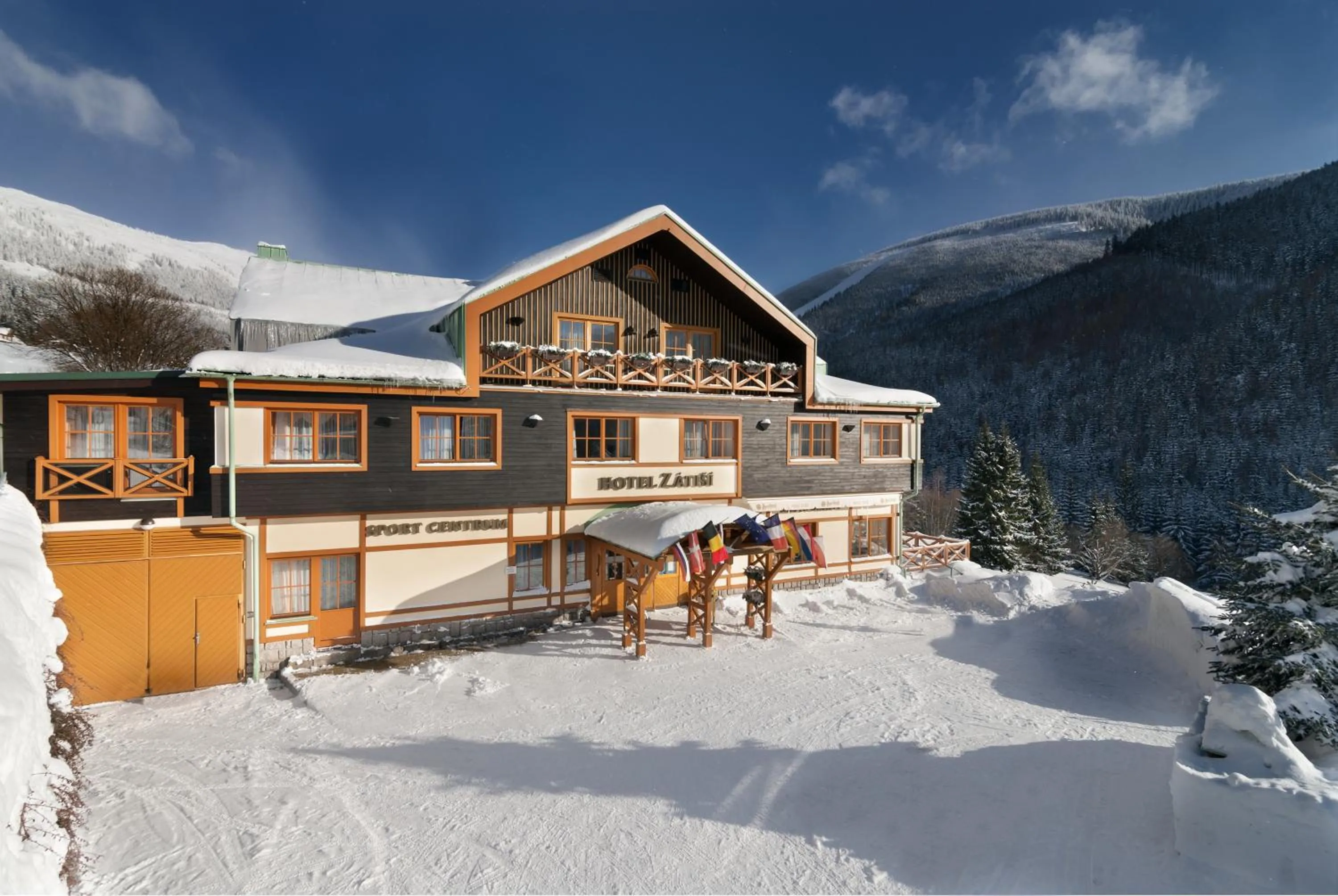 Property building in Hotel Zátiší