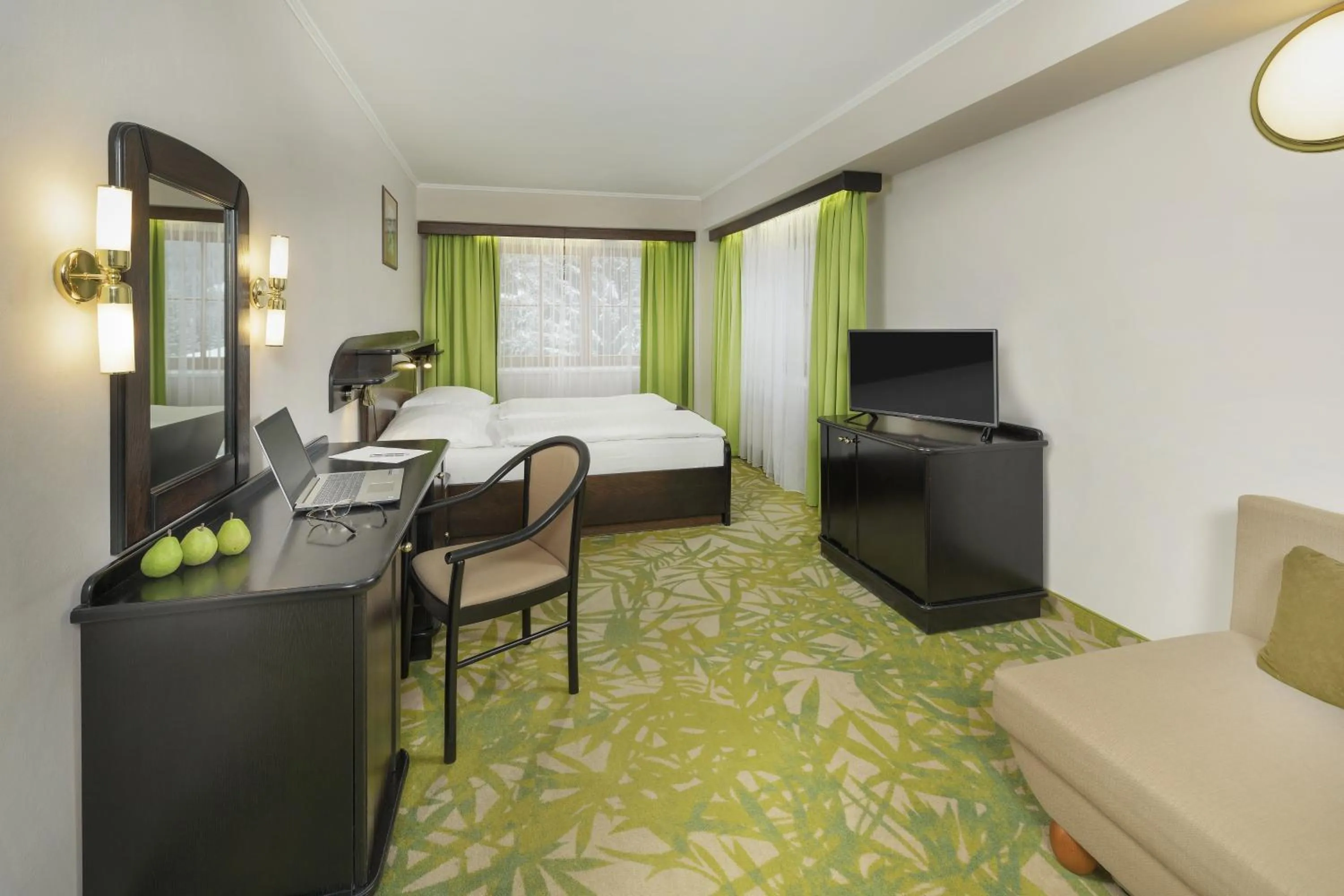 Bed in Hotel Zátiší