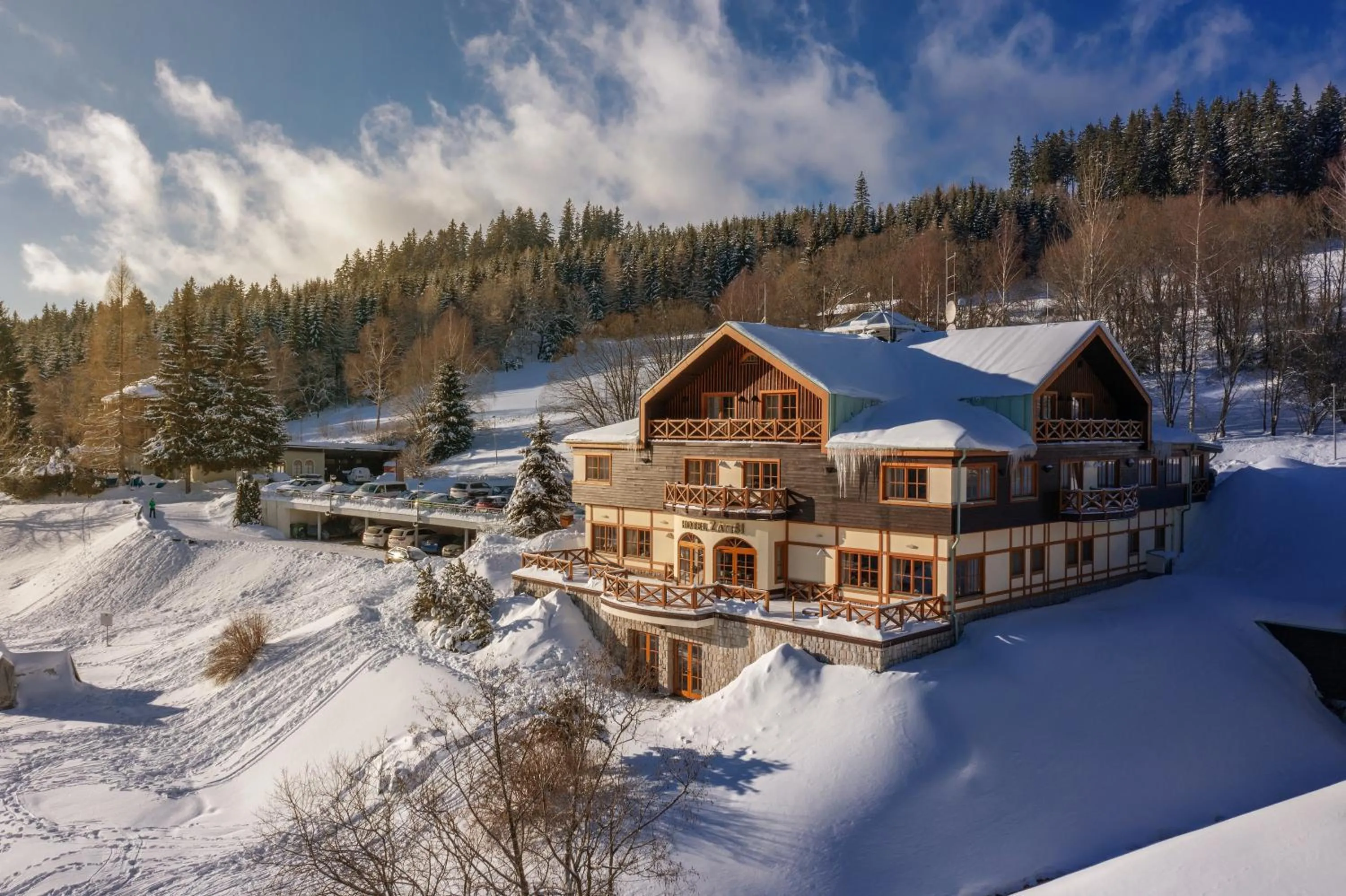 Property building in Hotel Zátiší