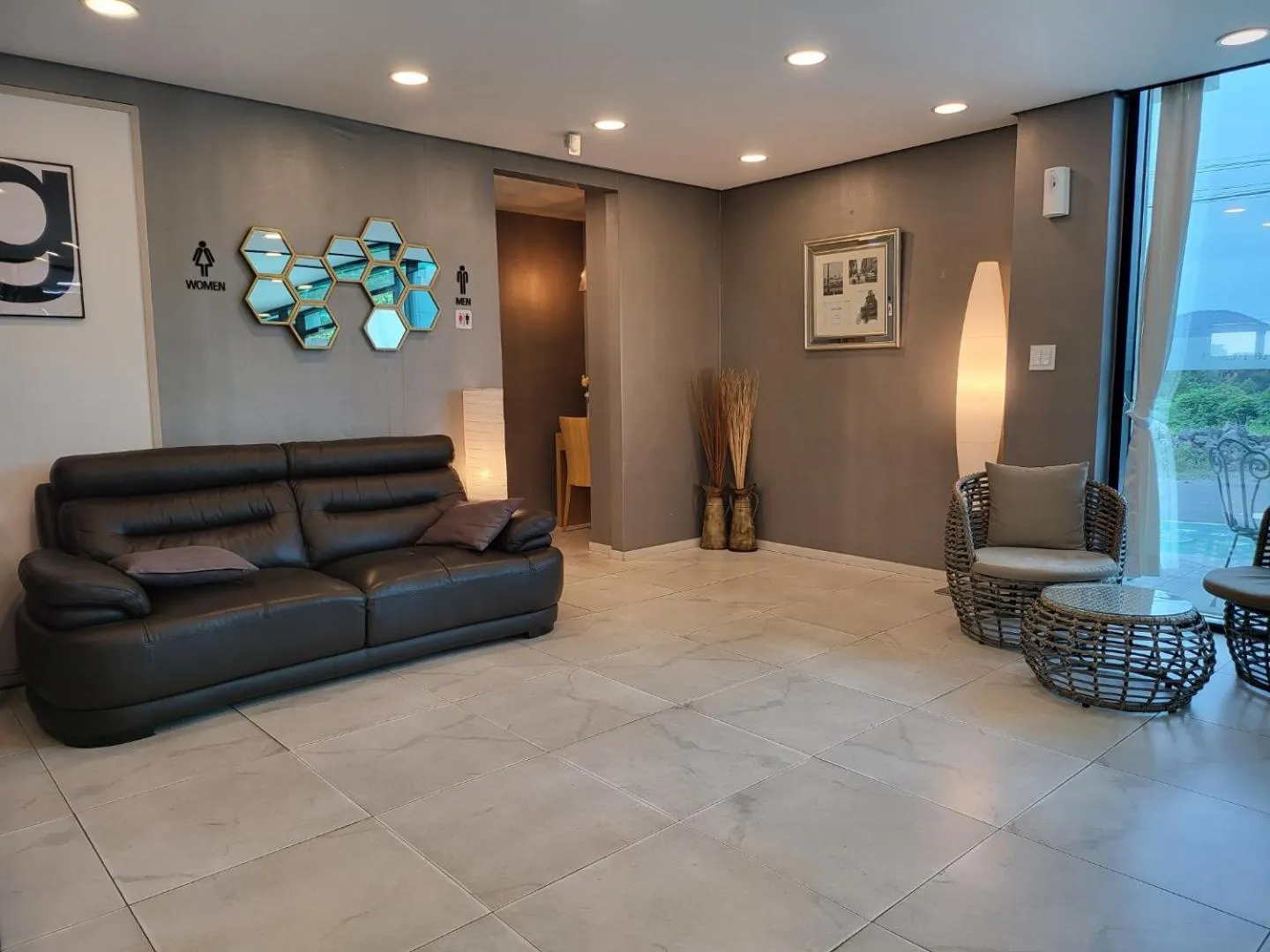 Lobby or reception in Pool and Villa Sorang