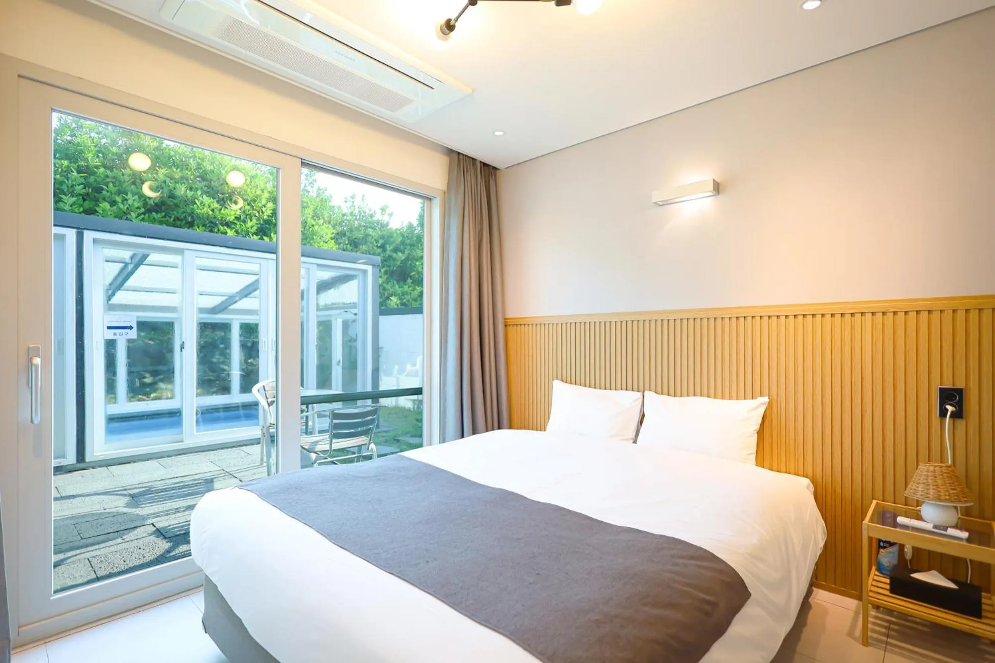 Pool view, Bed in Pool and Villa Sorang