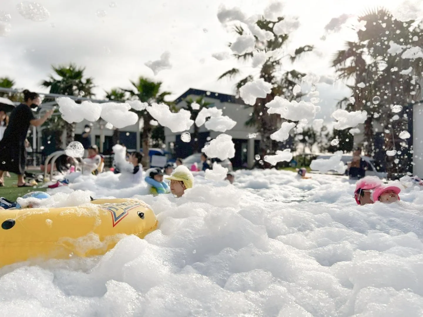 Activities in Pool and Villa Sorang