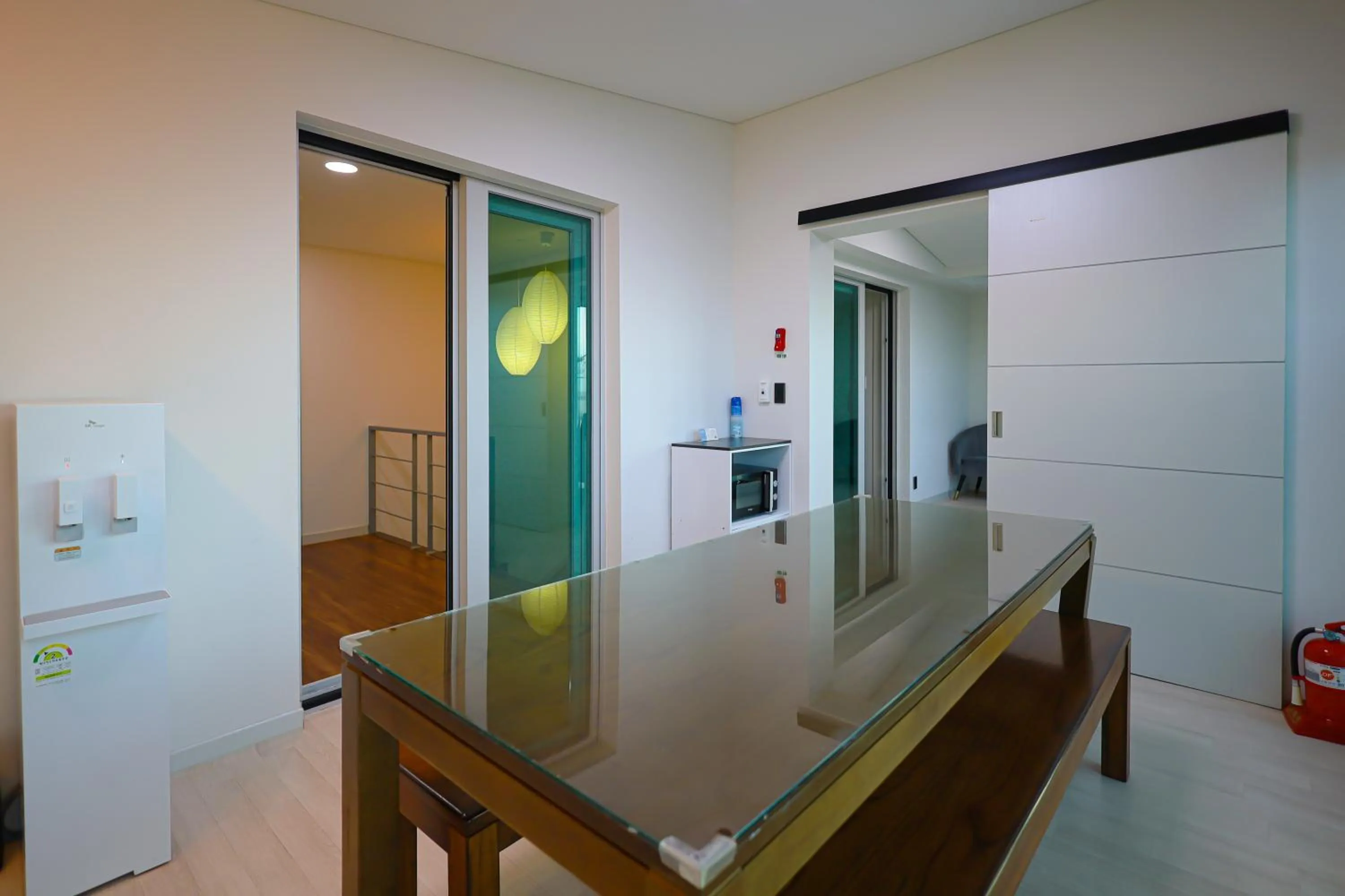 Dining area in Pool and Villa Sorang