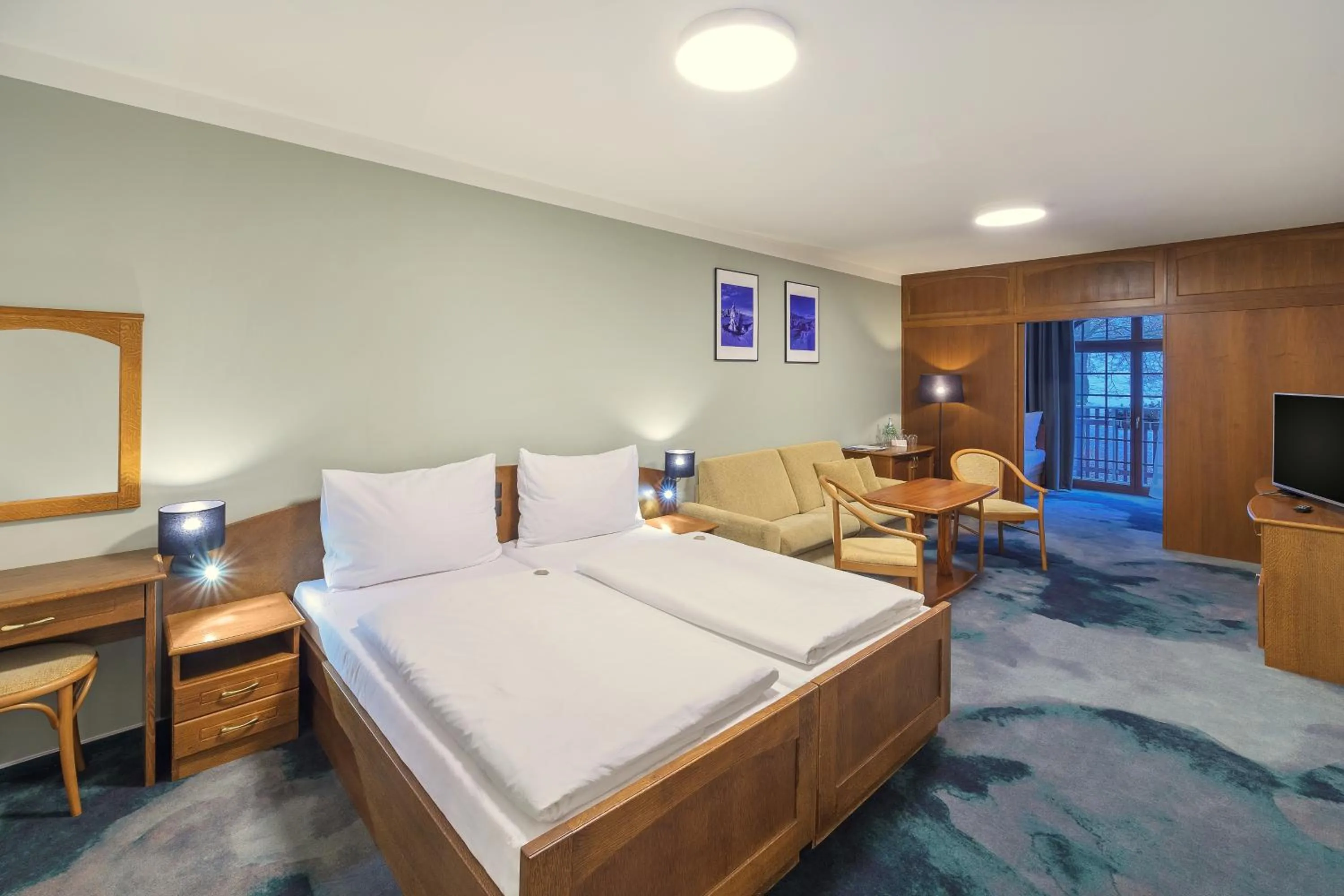 Bedroom, Bed in Wellness Hotel Windsor