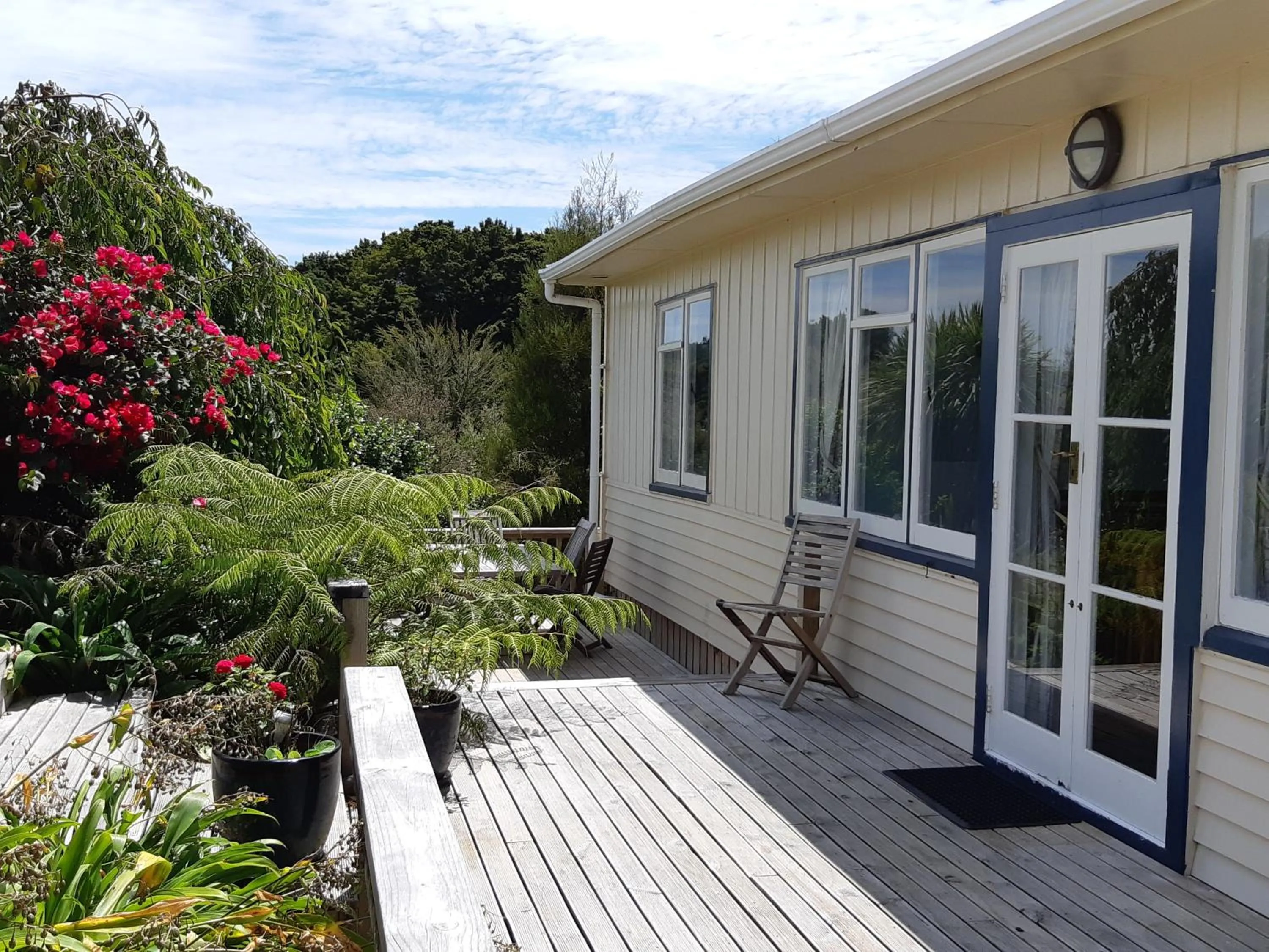 Patio in Kauri Villas