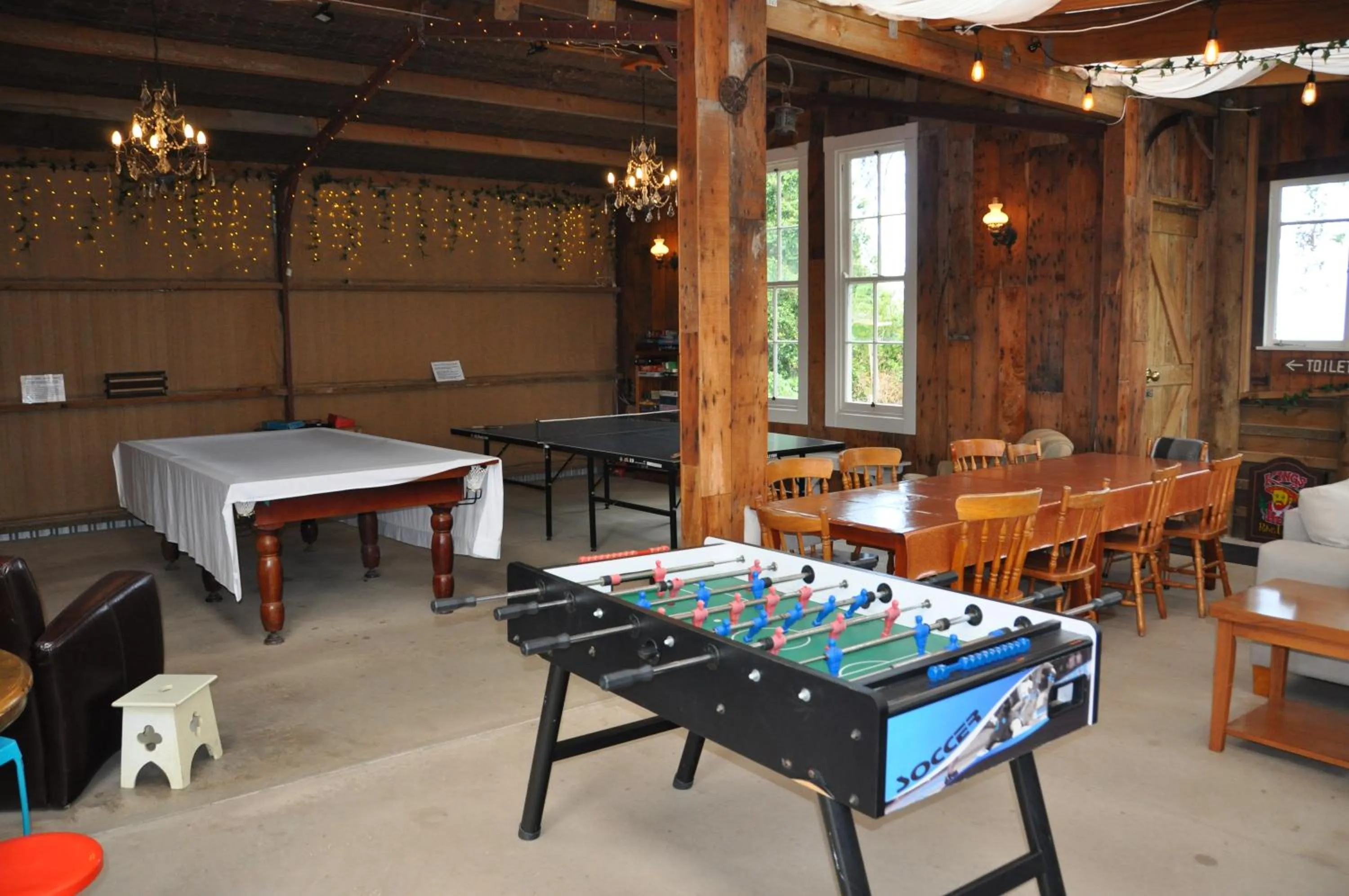 Game Room in Kauri Villas