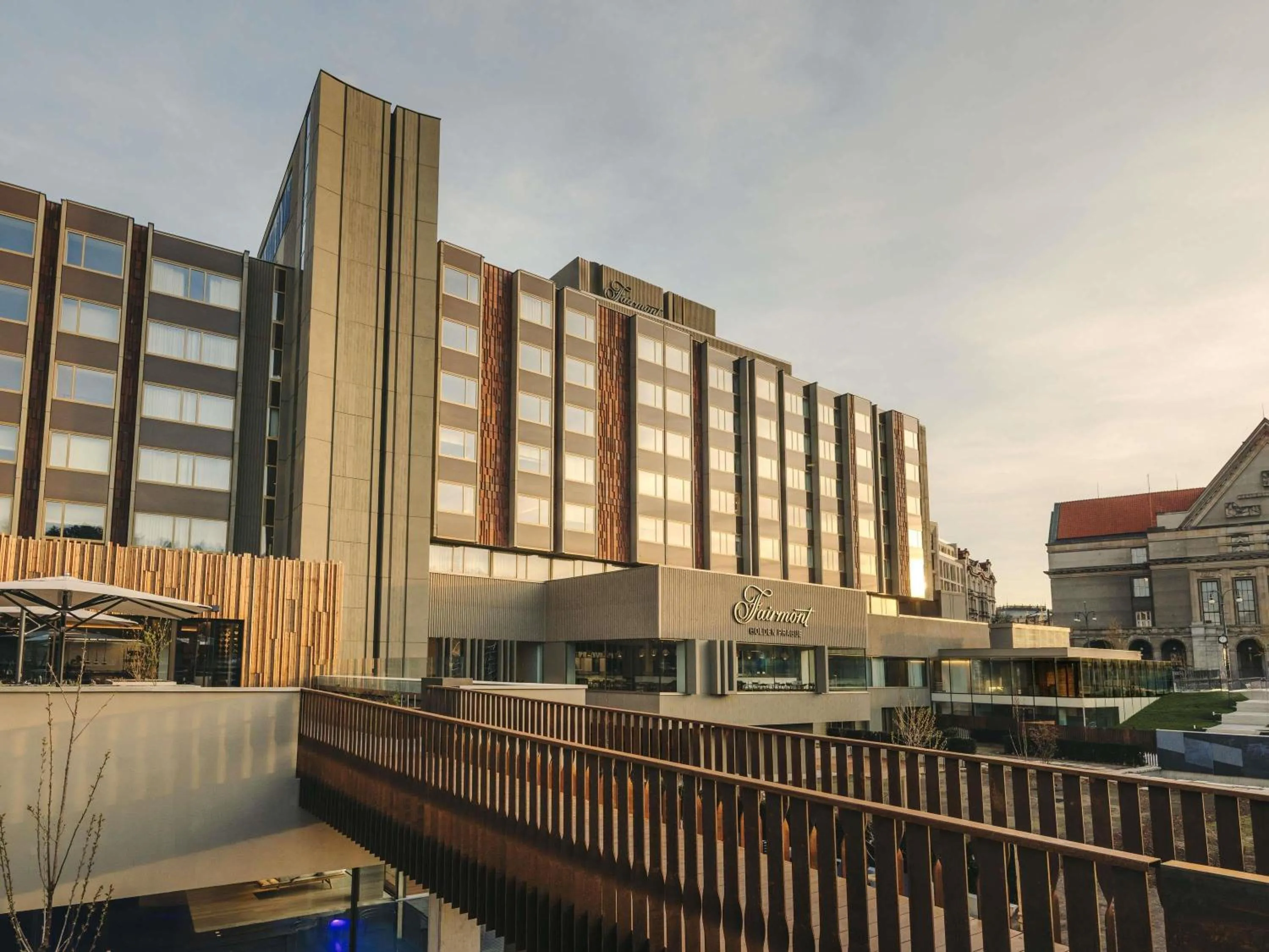 Property building in Fairmont Golden Prague