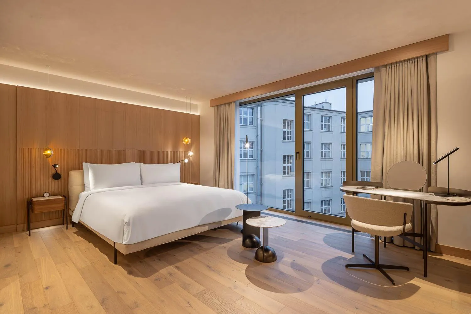 Bedroom, Bed in Fairmont Golden Prague