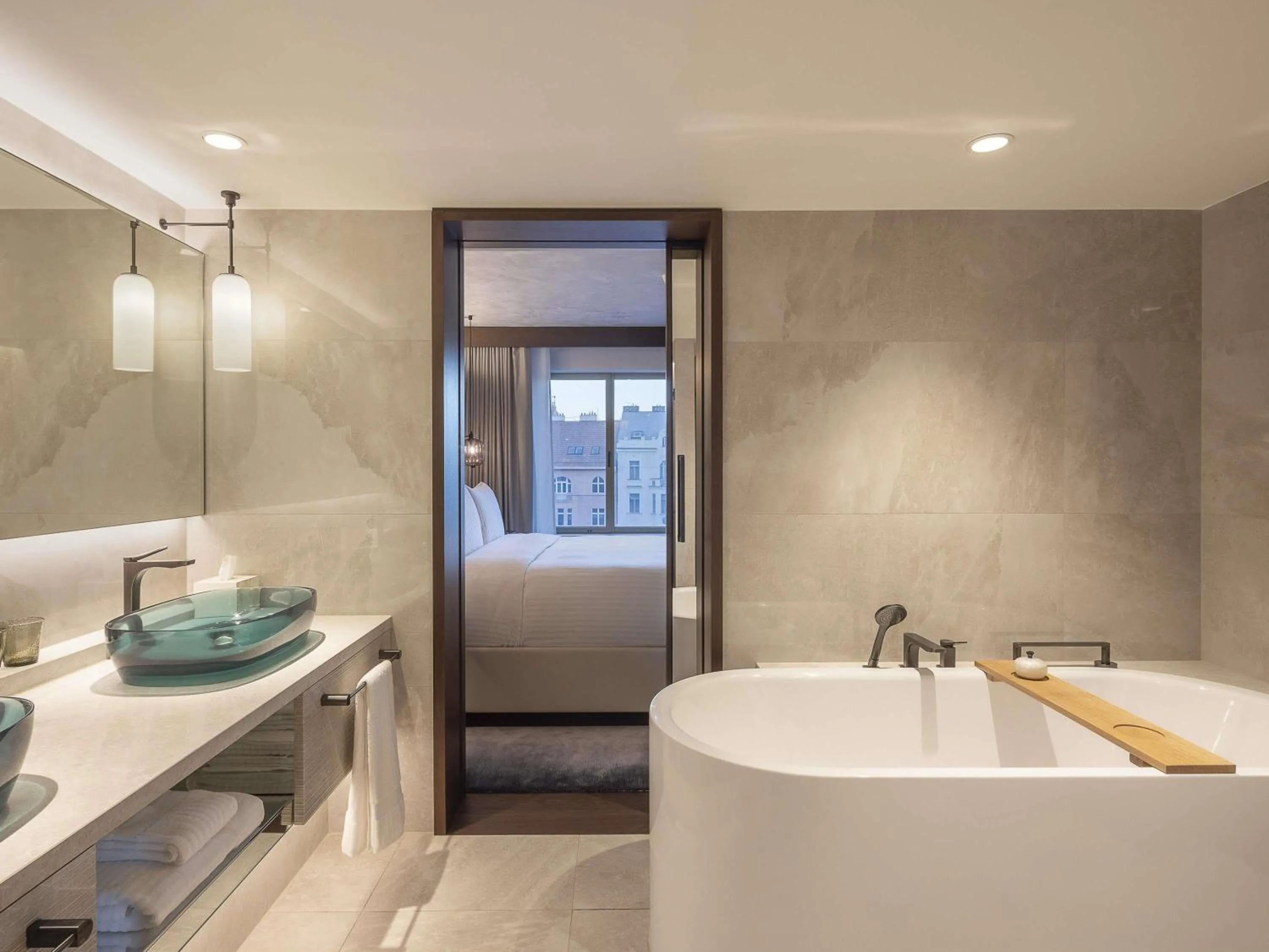 Bedroom in Fairmont Golden Prague