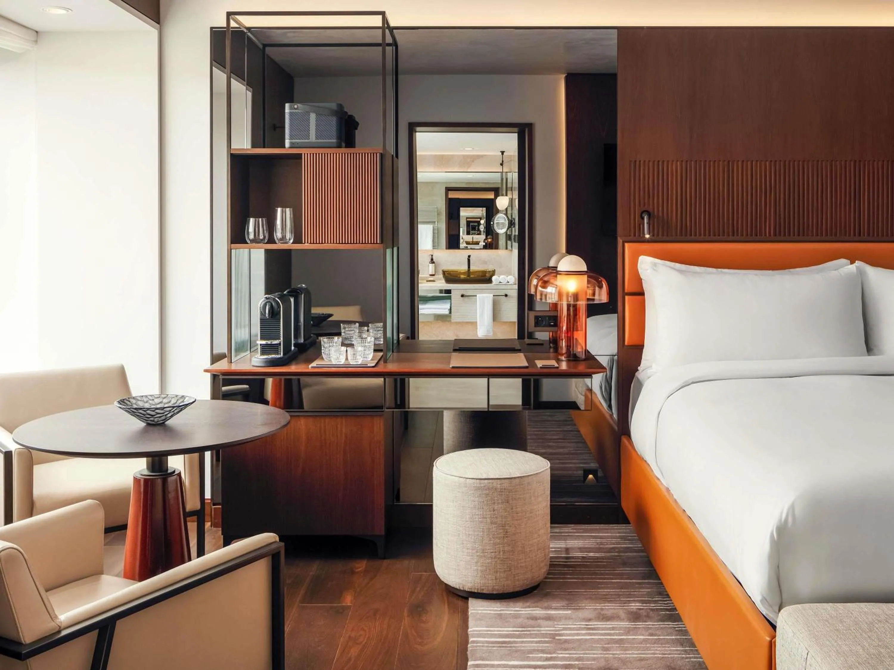 Bedroom, Bed in Fairmont Golden Prague