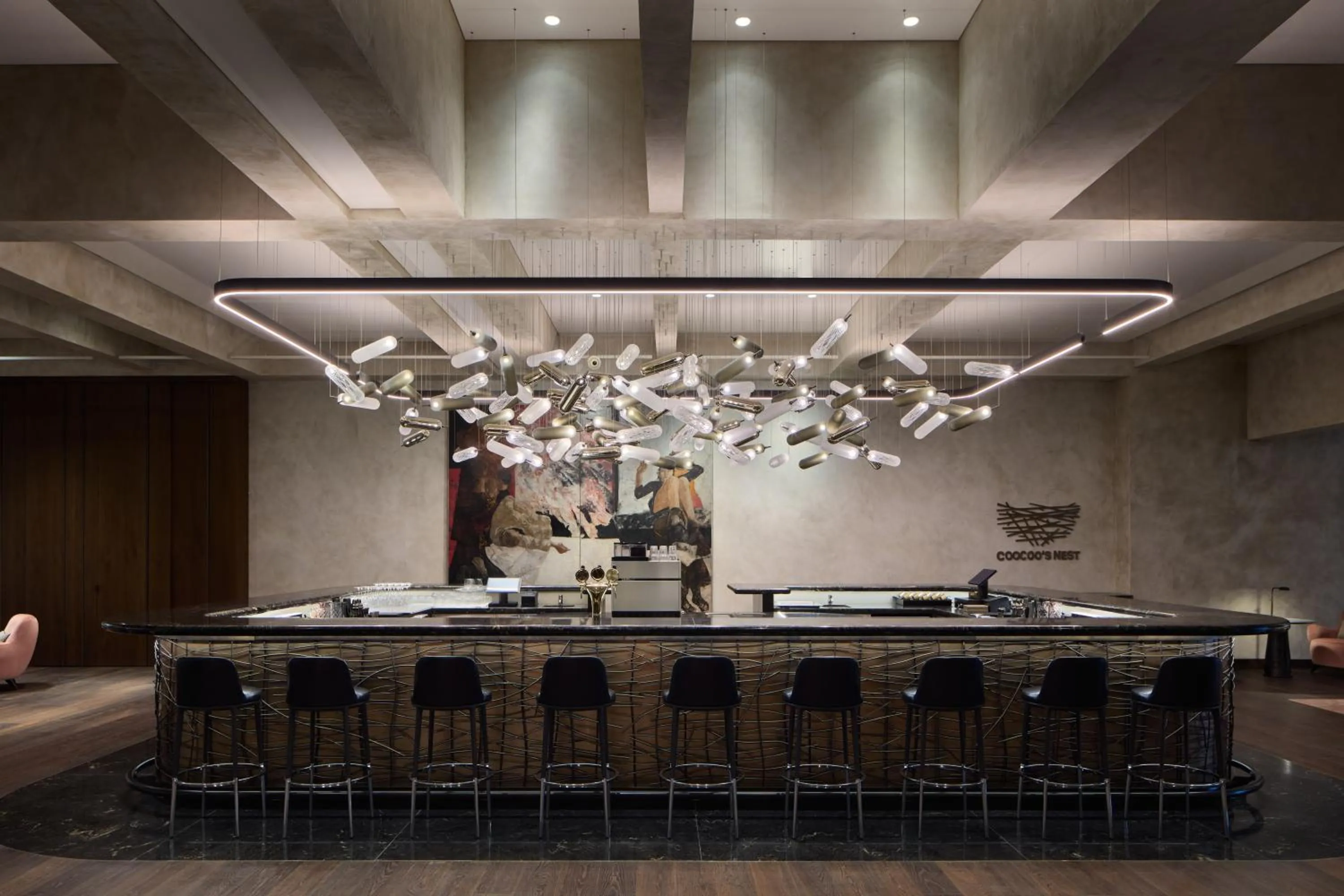 Lounge or bar in Fairmont Golden Prague