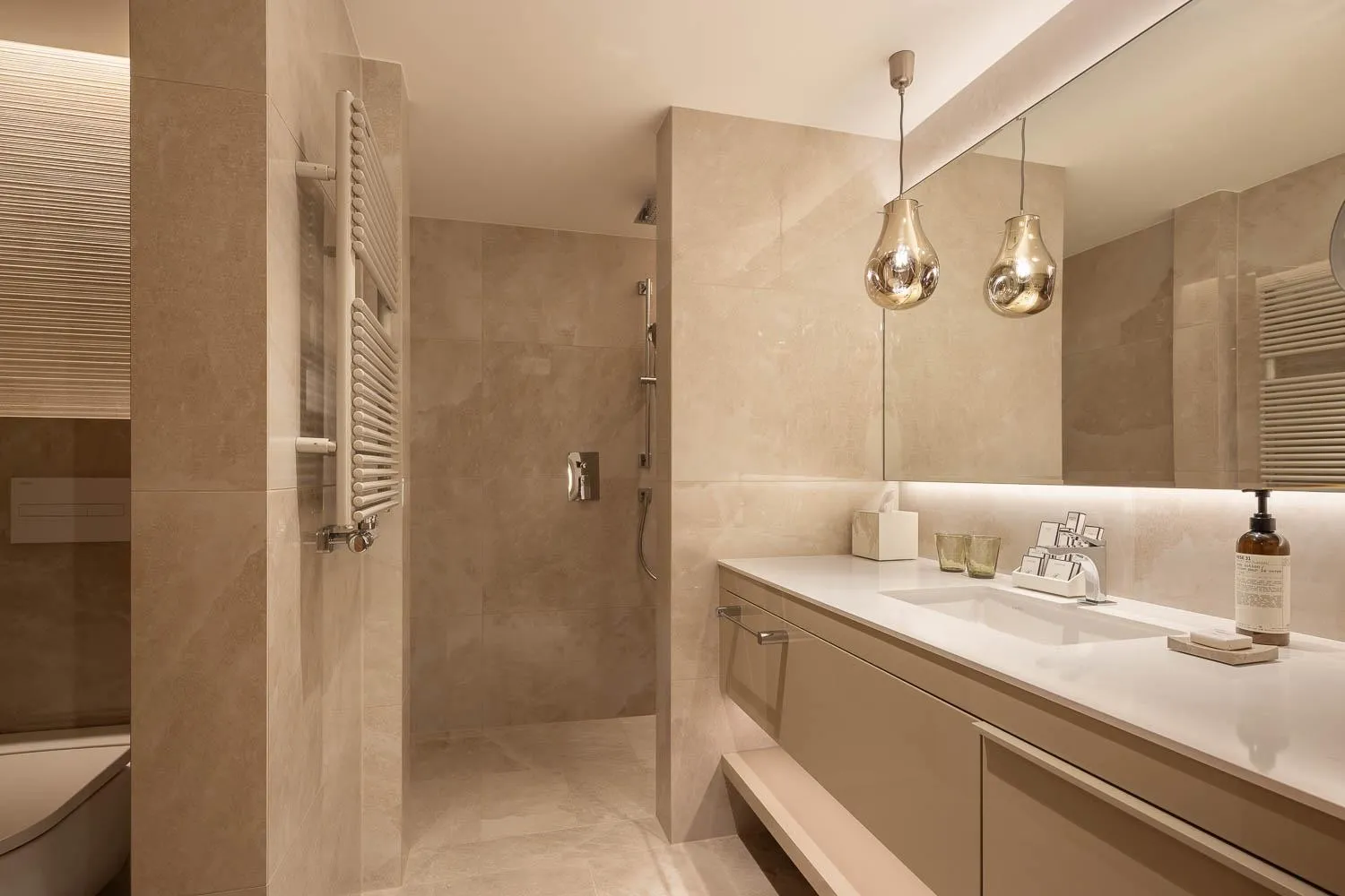 Bathroom in Fairmont Golden Prague