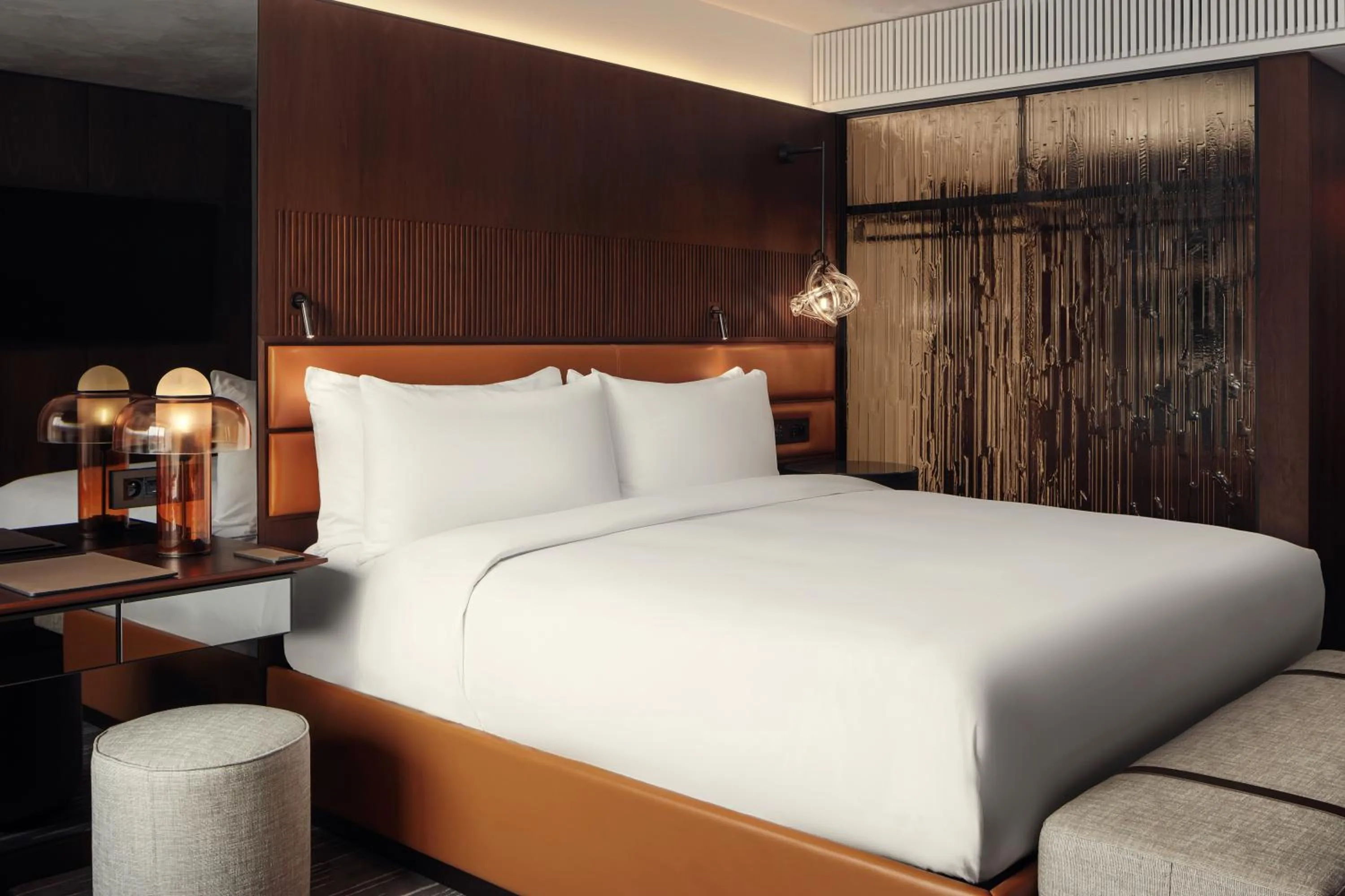 Bedroom, Bed in Fairmont Golden Prague