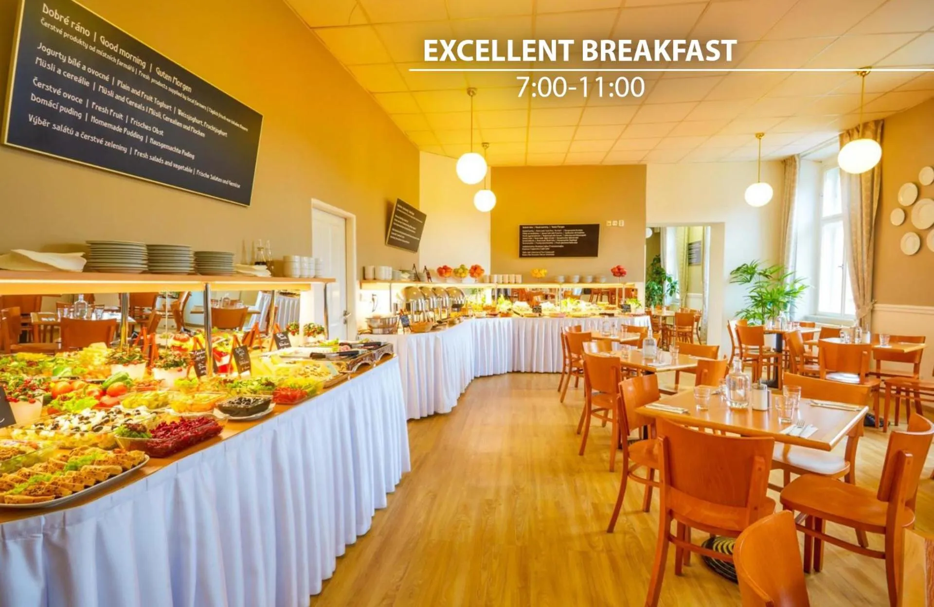 Breakfast in Metropolitan Old Town Hotel - Czech Leading Hotels