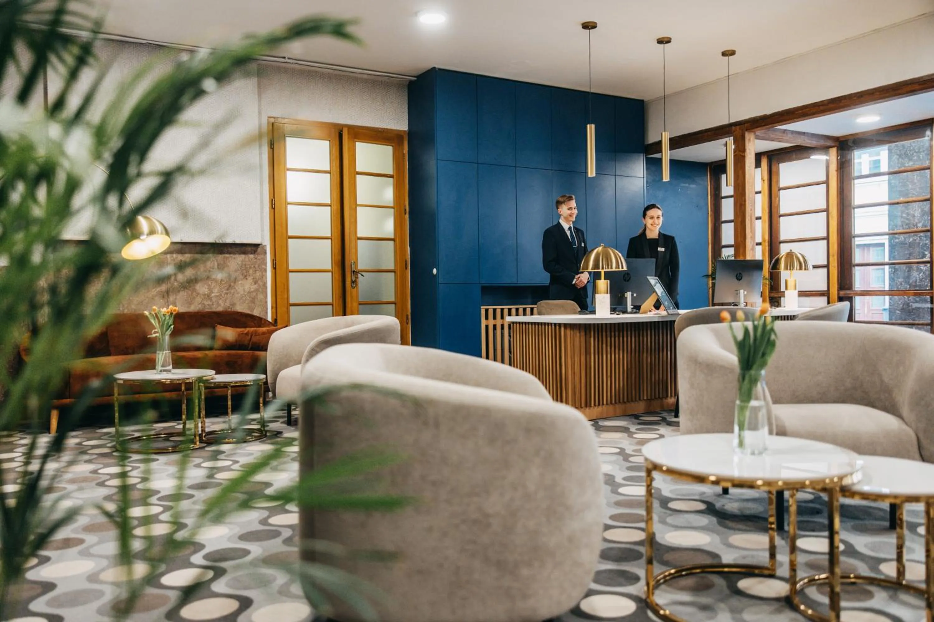 Lobby or reception in Metropolitan Old Town Hotel - Czech Leading Hotels