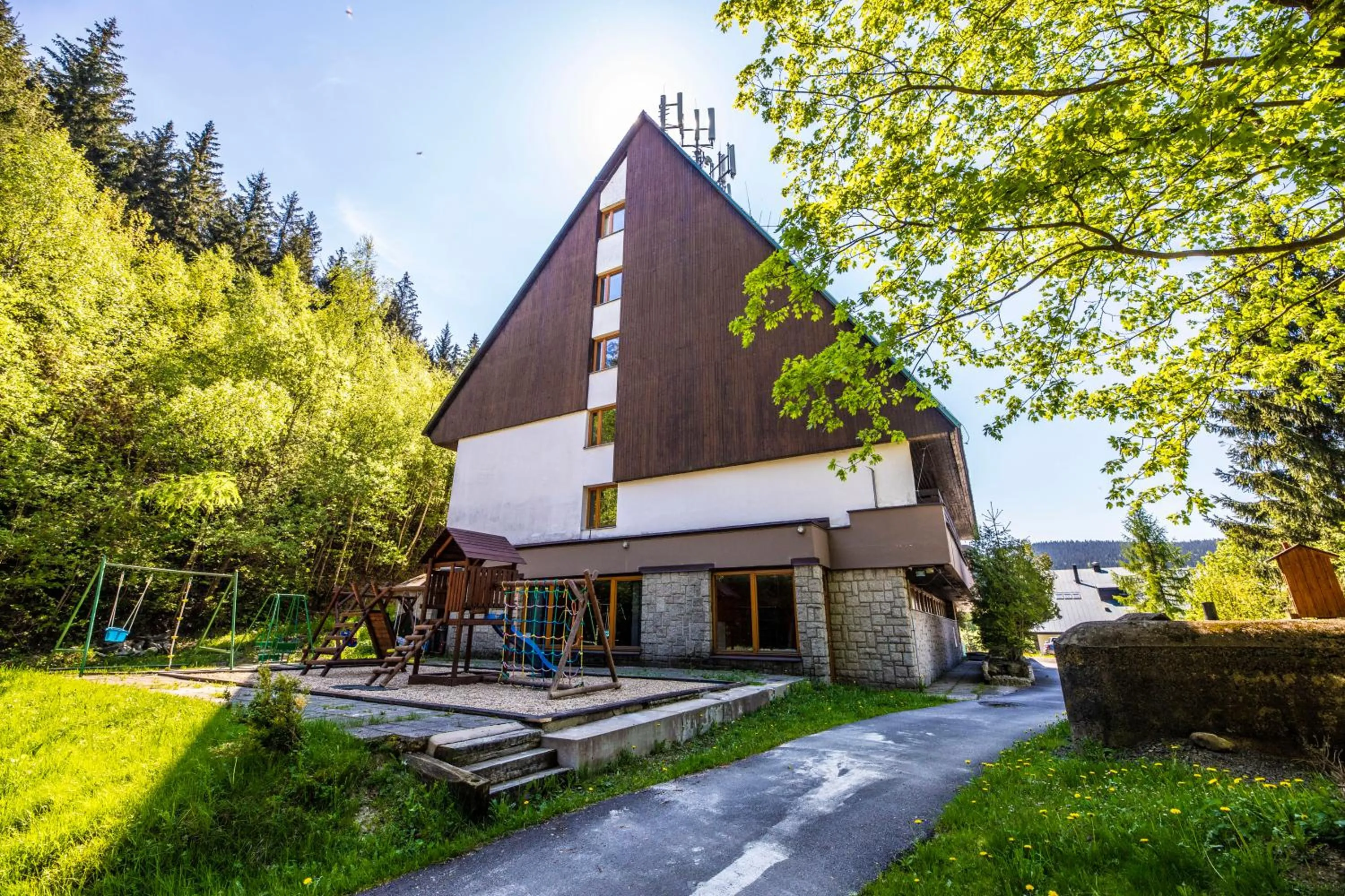 Property building in Parkhotel Harrachov