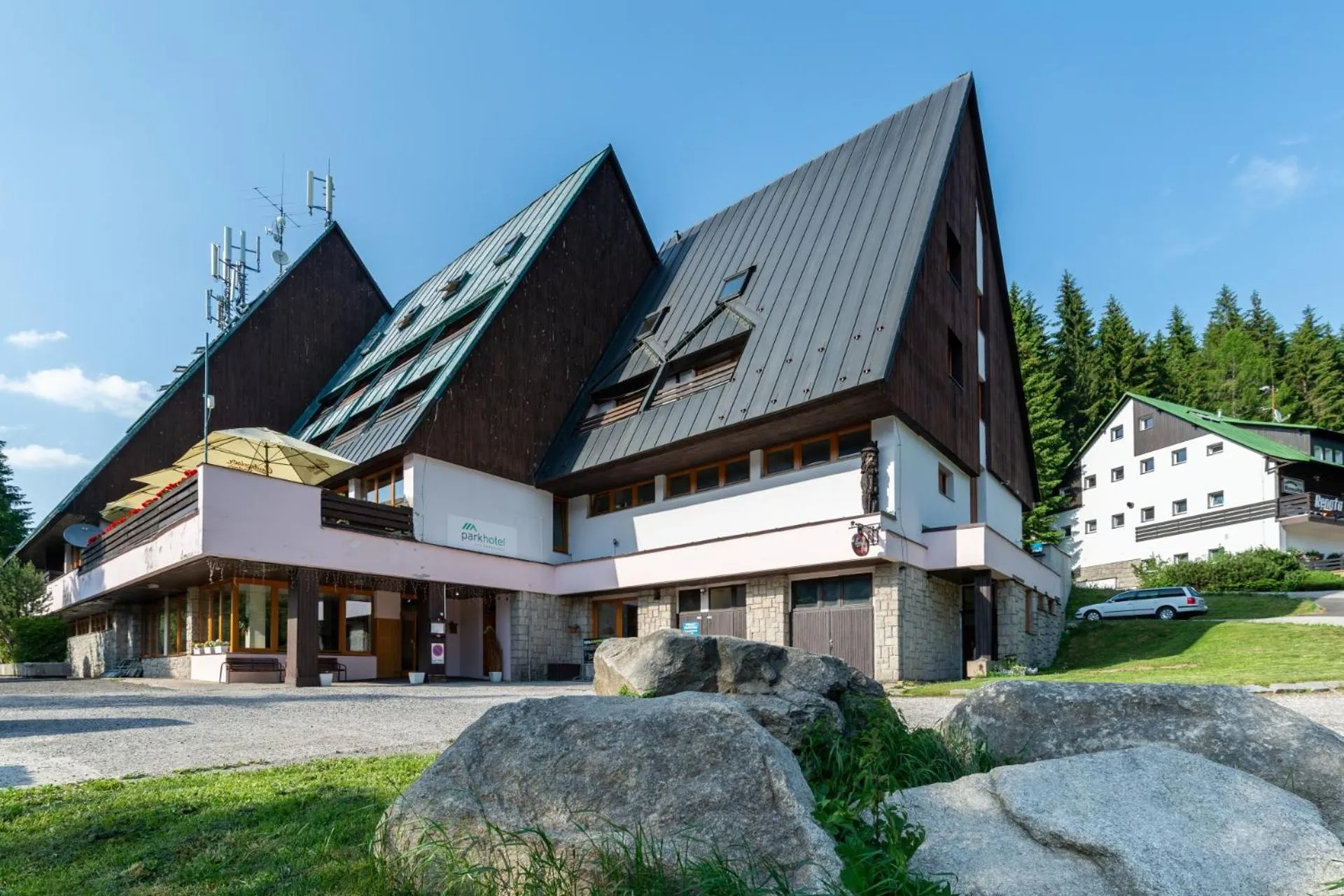 Property building in Parkhotel Harrachov