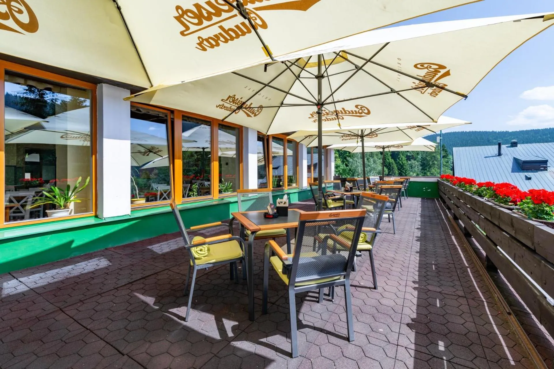 Balcony/Terrace in Parkhotel Harrachov