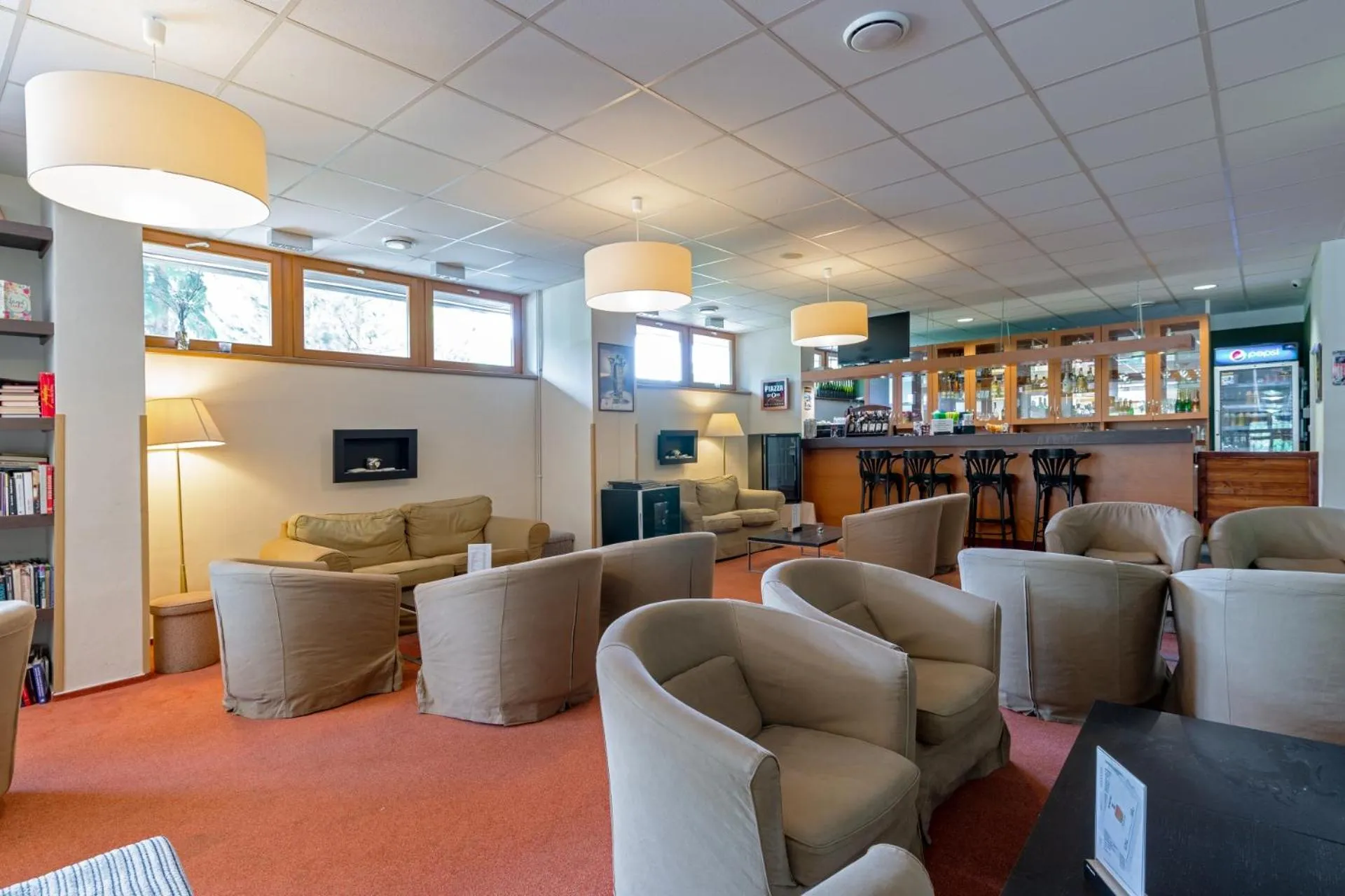 Lobby or reception in Parkhotel Harrachov