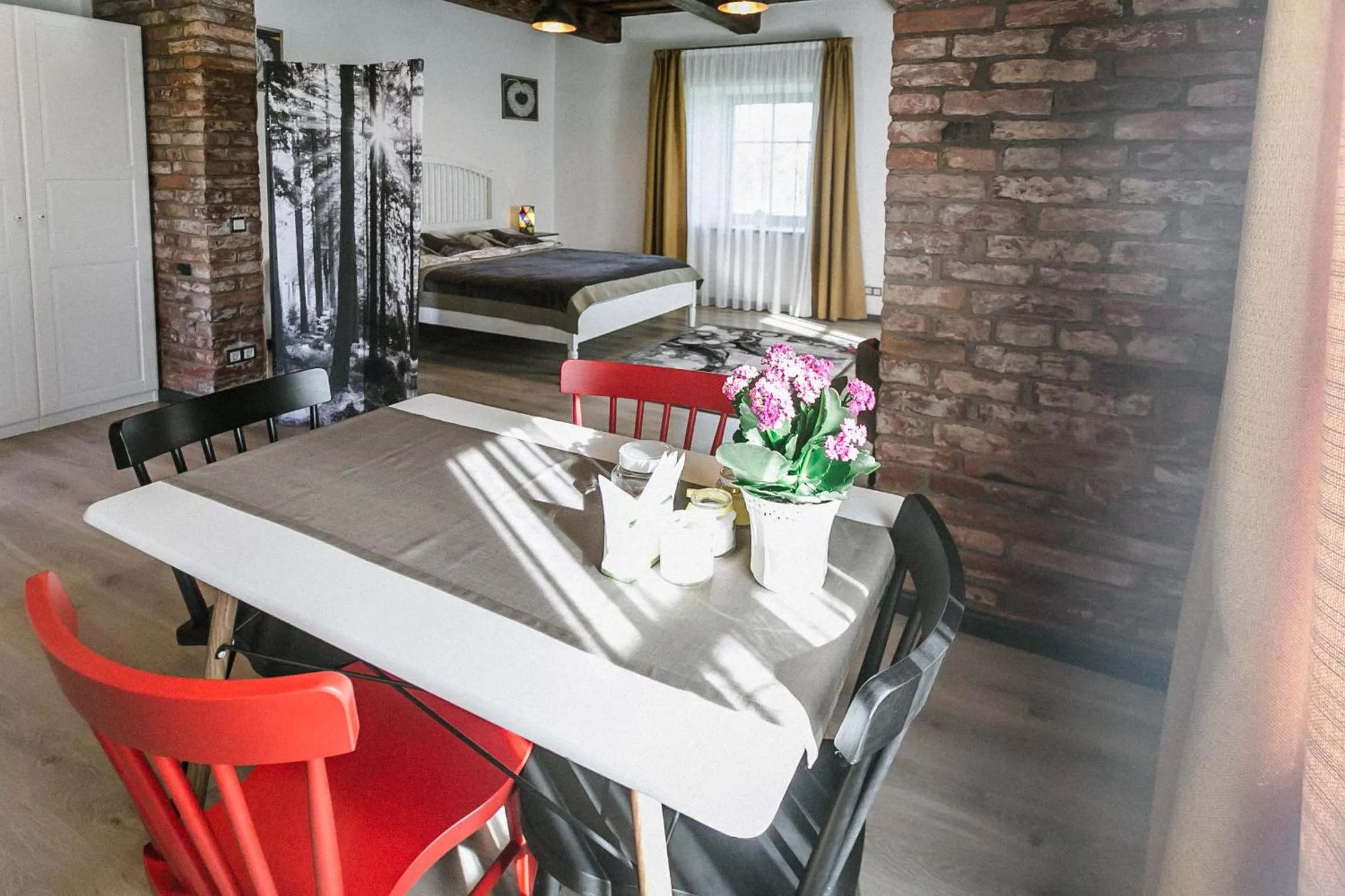 Coffee/tea facilities, Bed in Lindenhoff