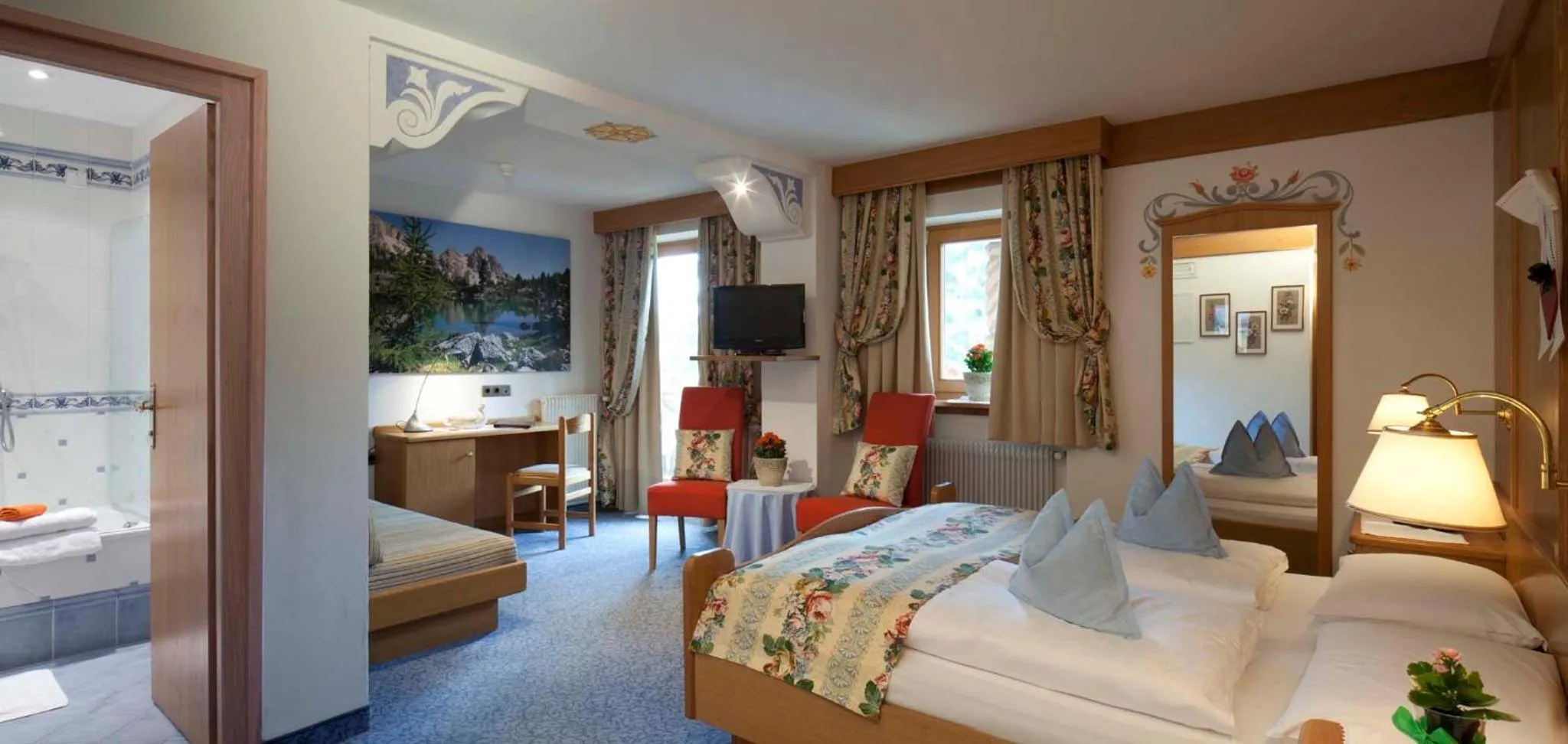 Bed in Hotel Al Sonnenhof