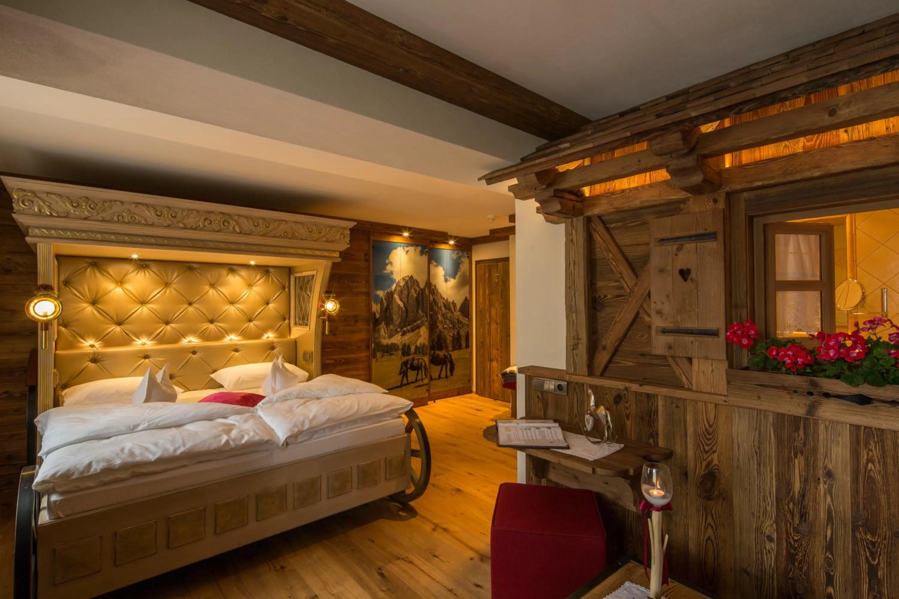 Bed in Hotel Al Sonnenhof