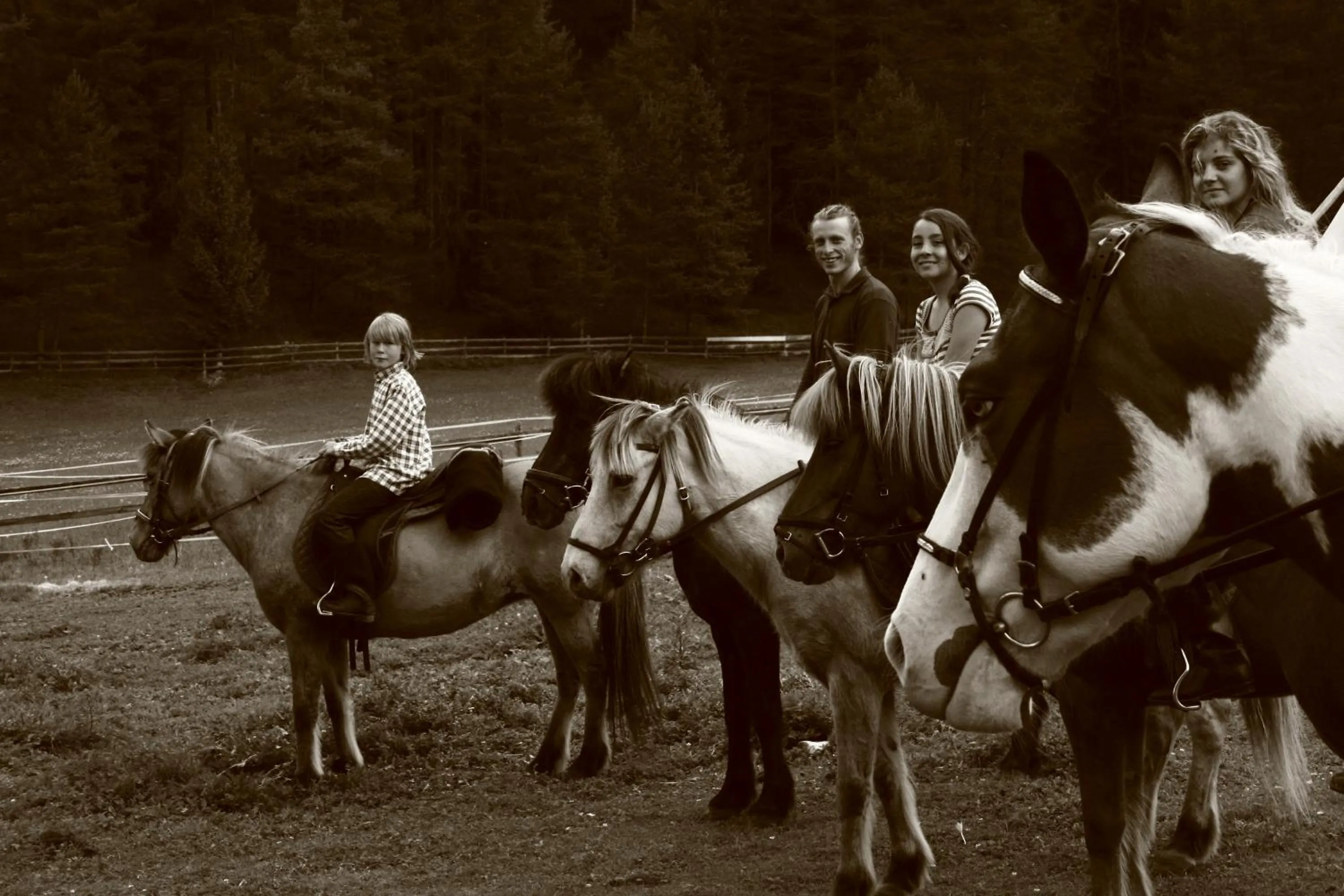 Horse-riding in Hotel Al Sonnenhof