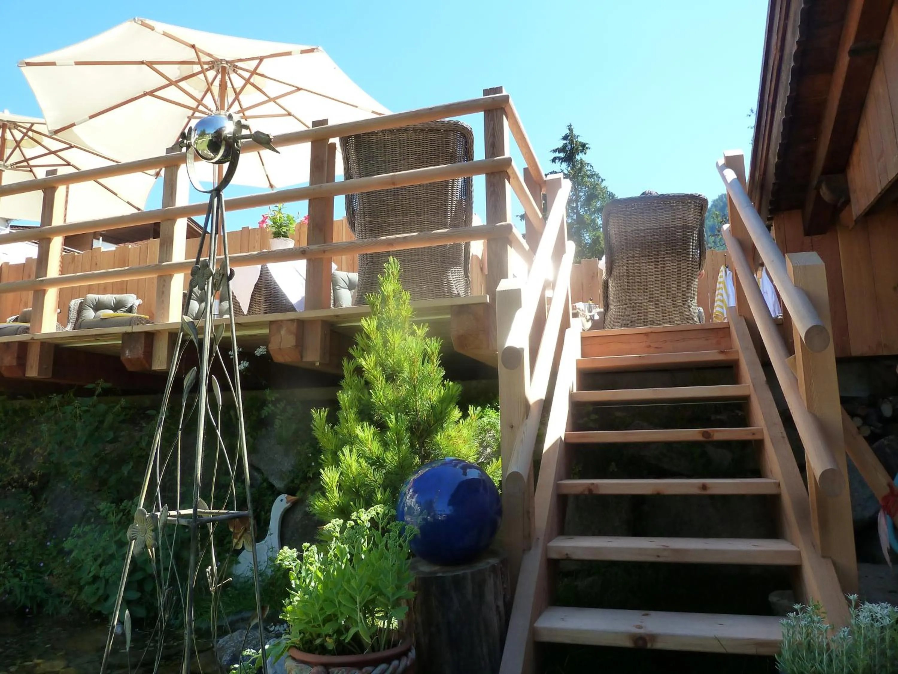 Garden in Hotel Al Sonnenhof