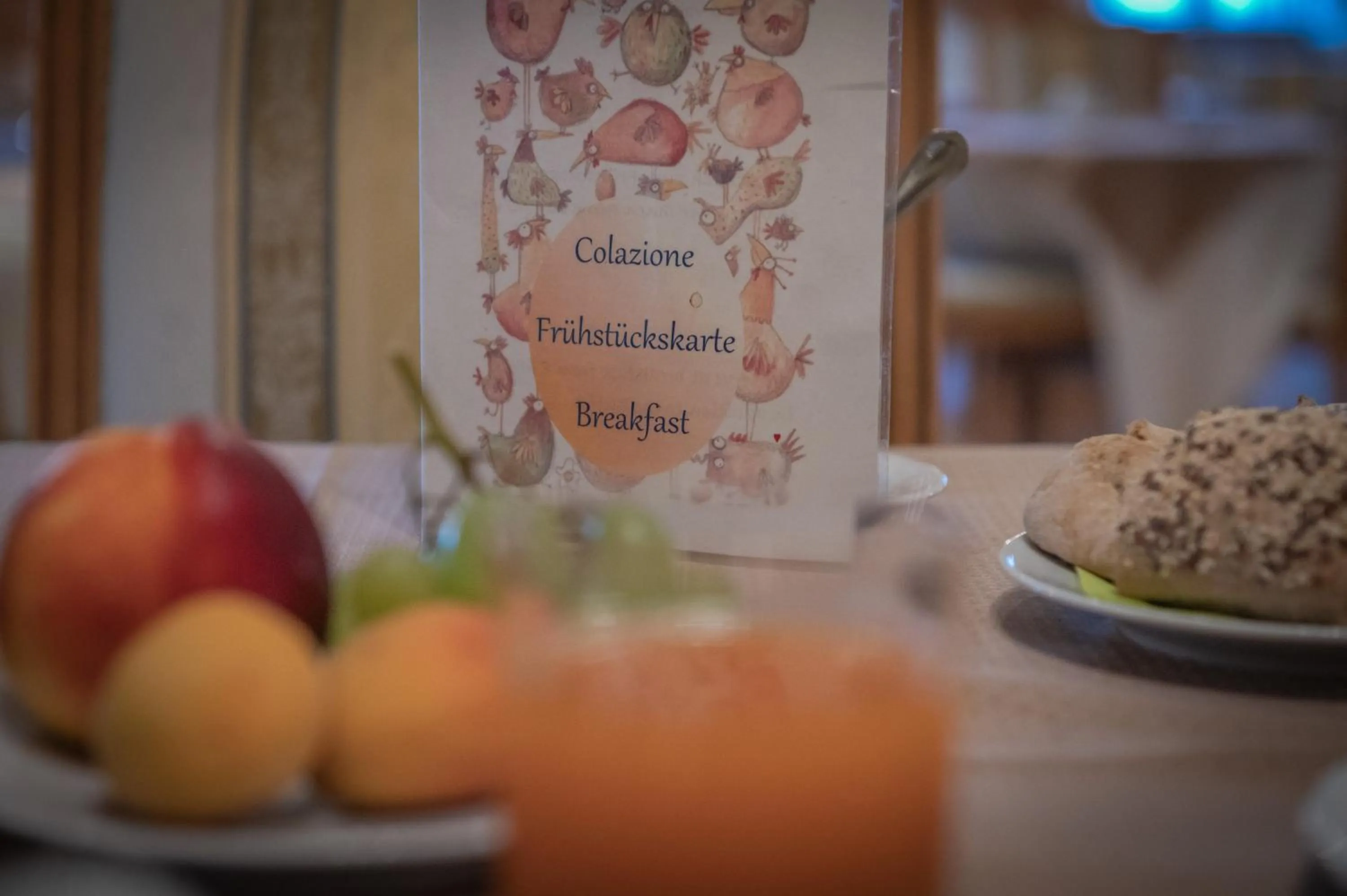 Breakfast in Hotel Al Sonnenhof