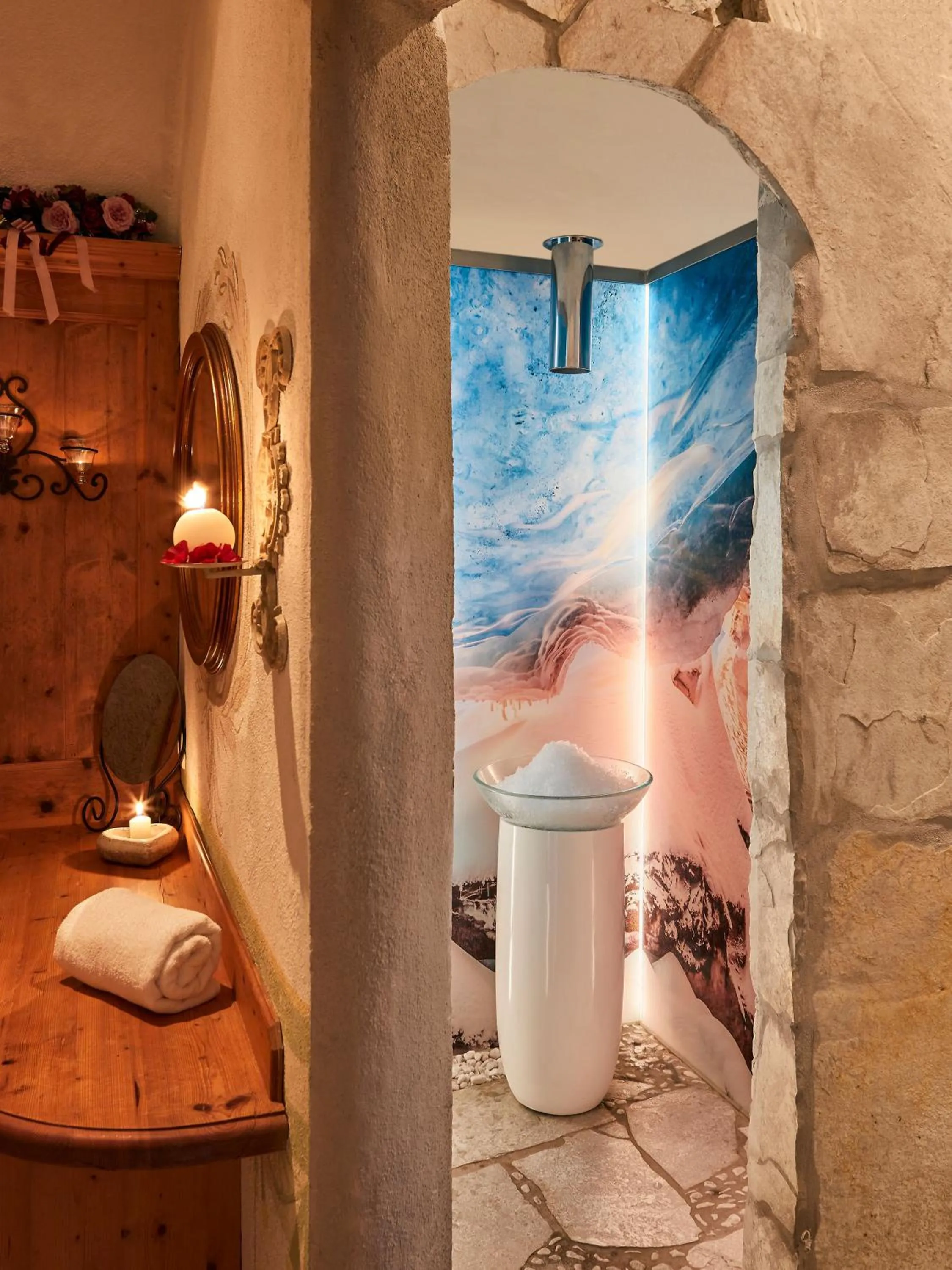 Sauna in Hotel Al Sonnenhof